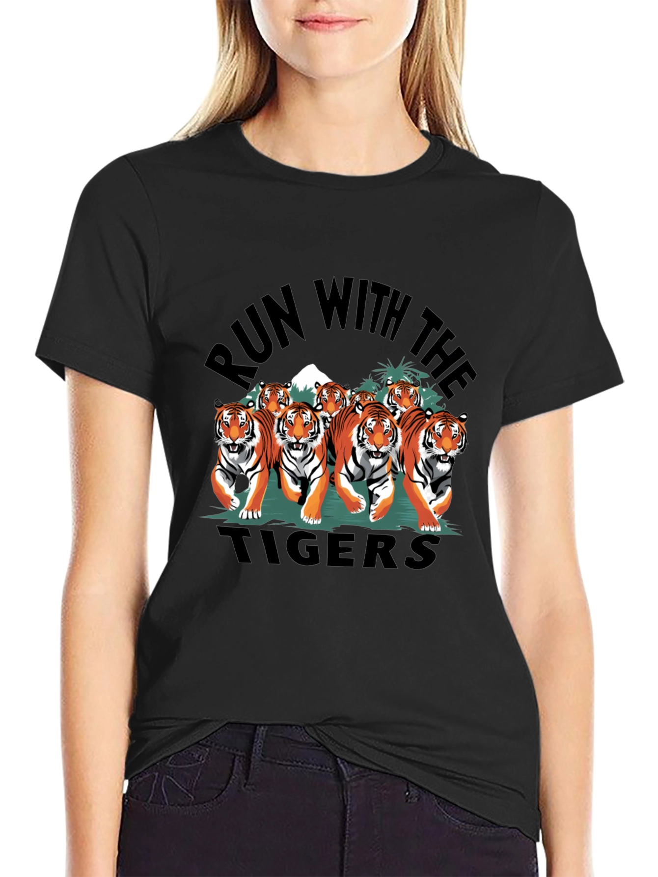 Run with the Tigers Graphic T-Shirt