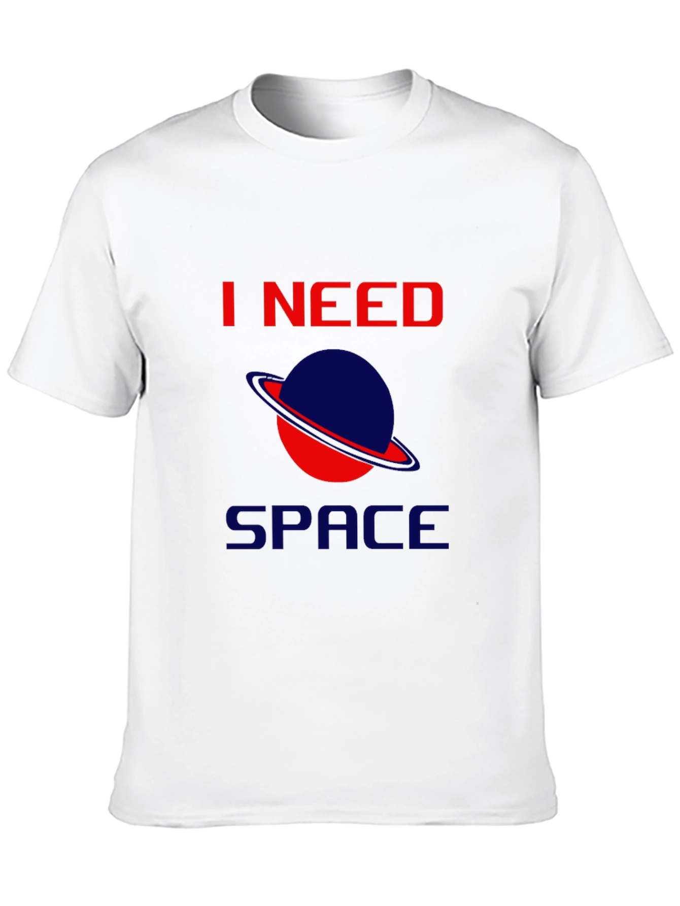 I Need Space Black T-Shirt