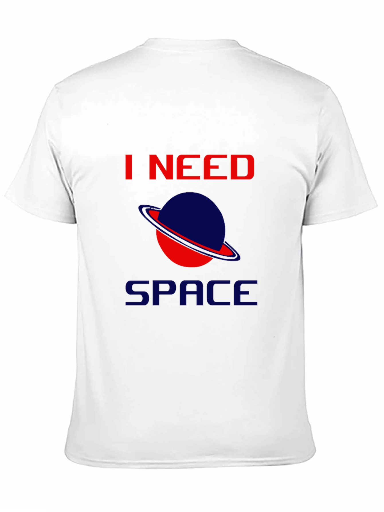 I Need Space Black T-Shirt