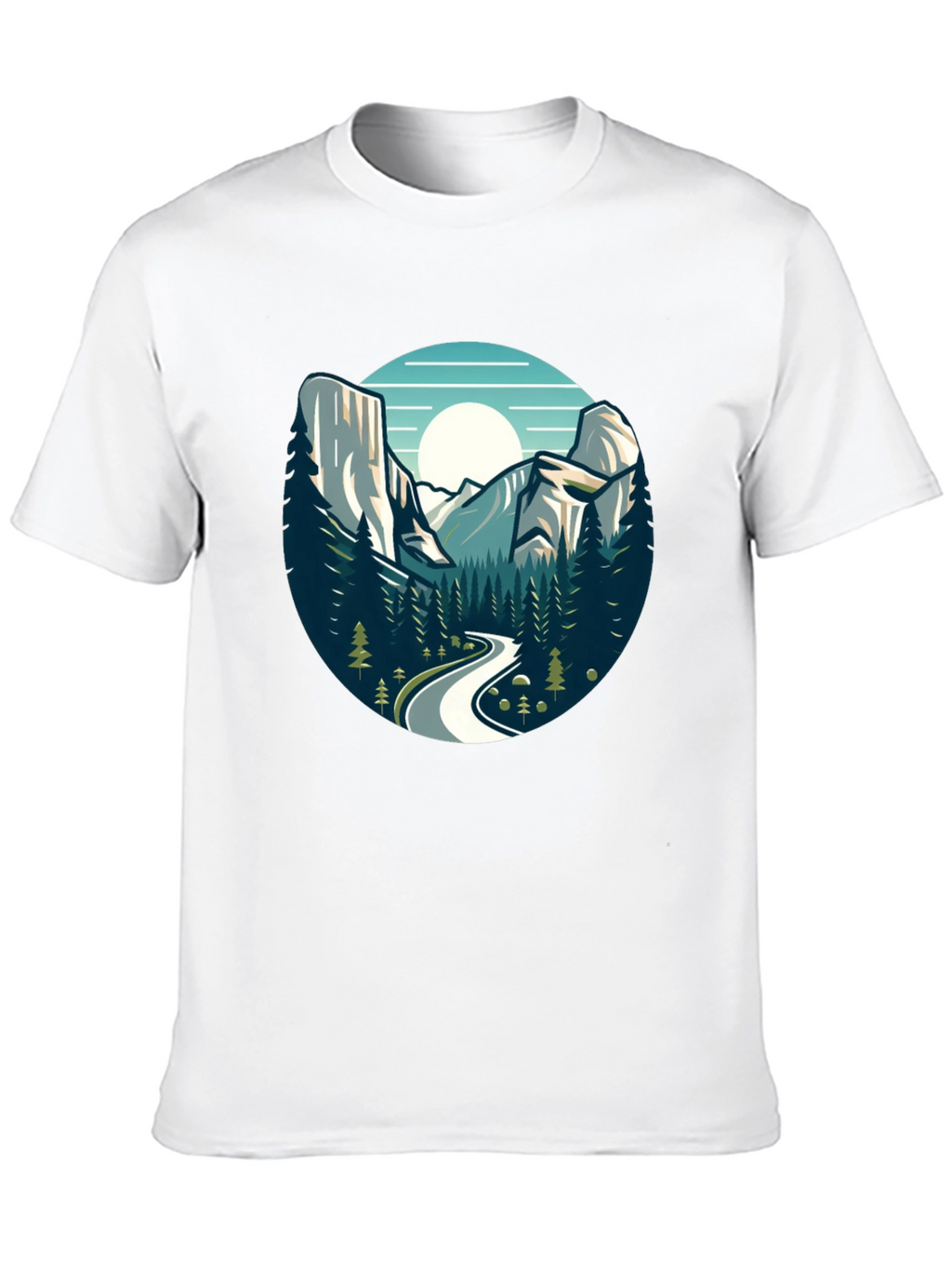 Mountain Road Graphic Tee - Adventure Awaits