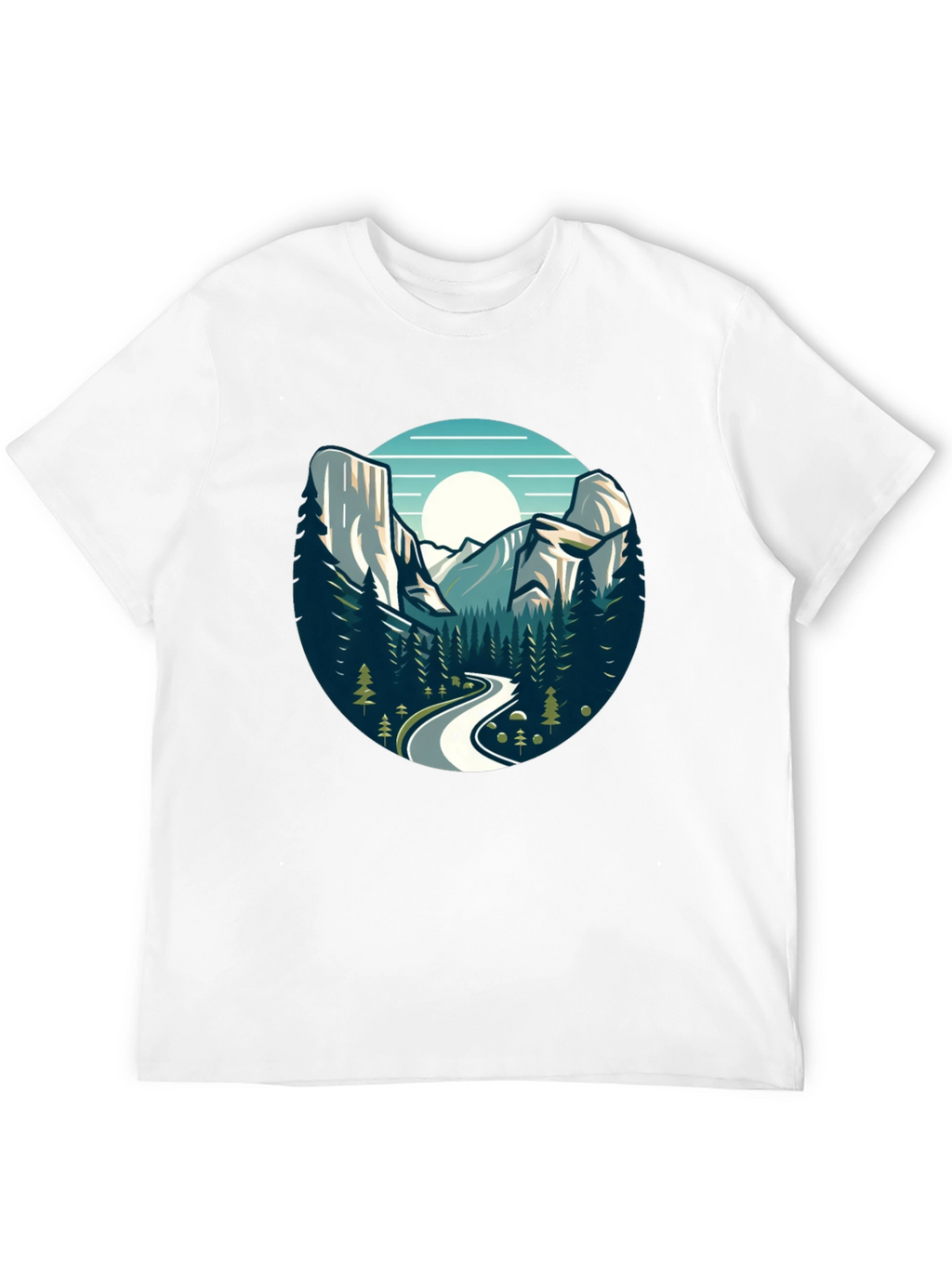 Mountain Road Graphic Tee - Adventure Awaits