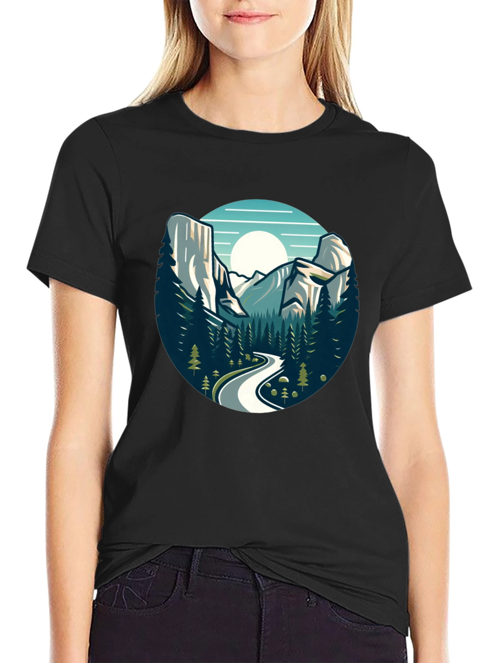 Mountain Road Graphic Tee - Adventure Awaits