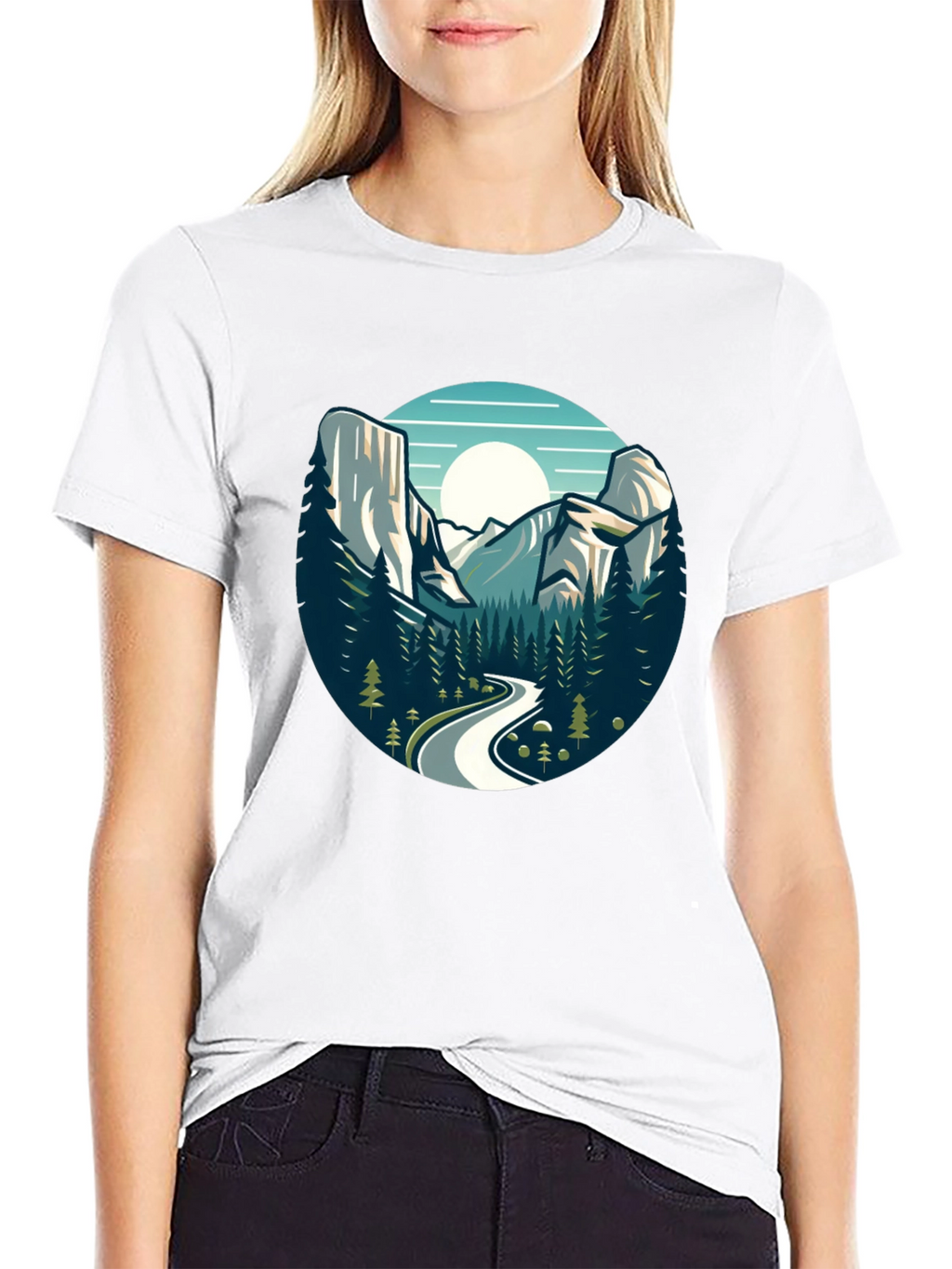 Mountain Road Graphic Tee - Adventure Awaits