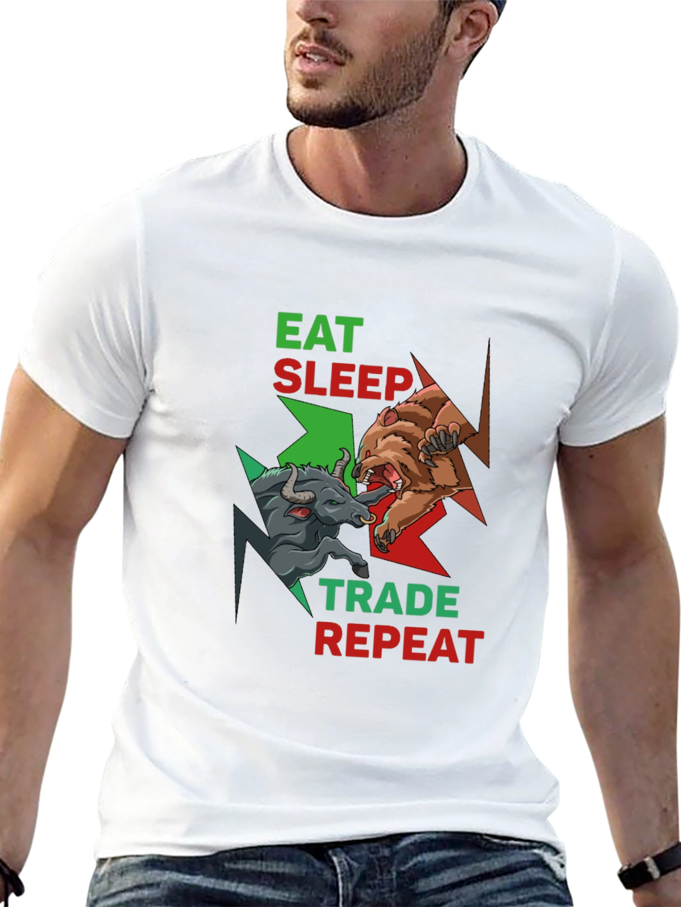 Eat Sleep Trade Repeat T-Shirt