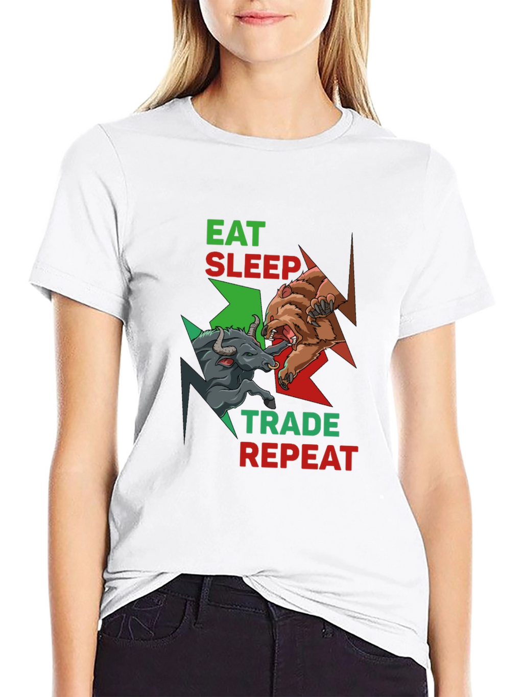 Eat Sleep Trade Repeat T-Shirt