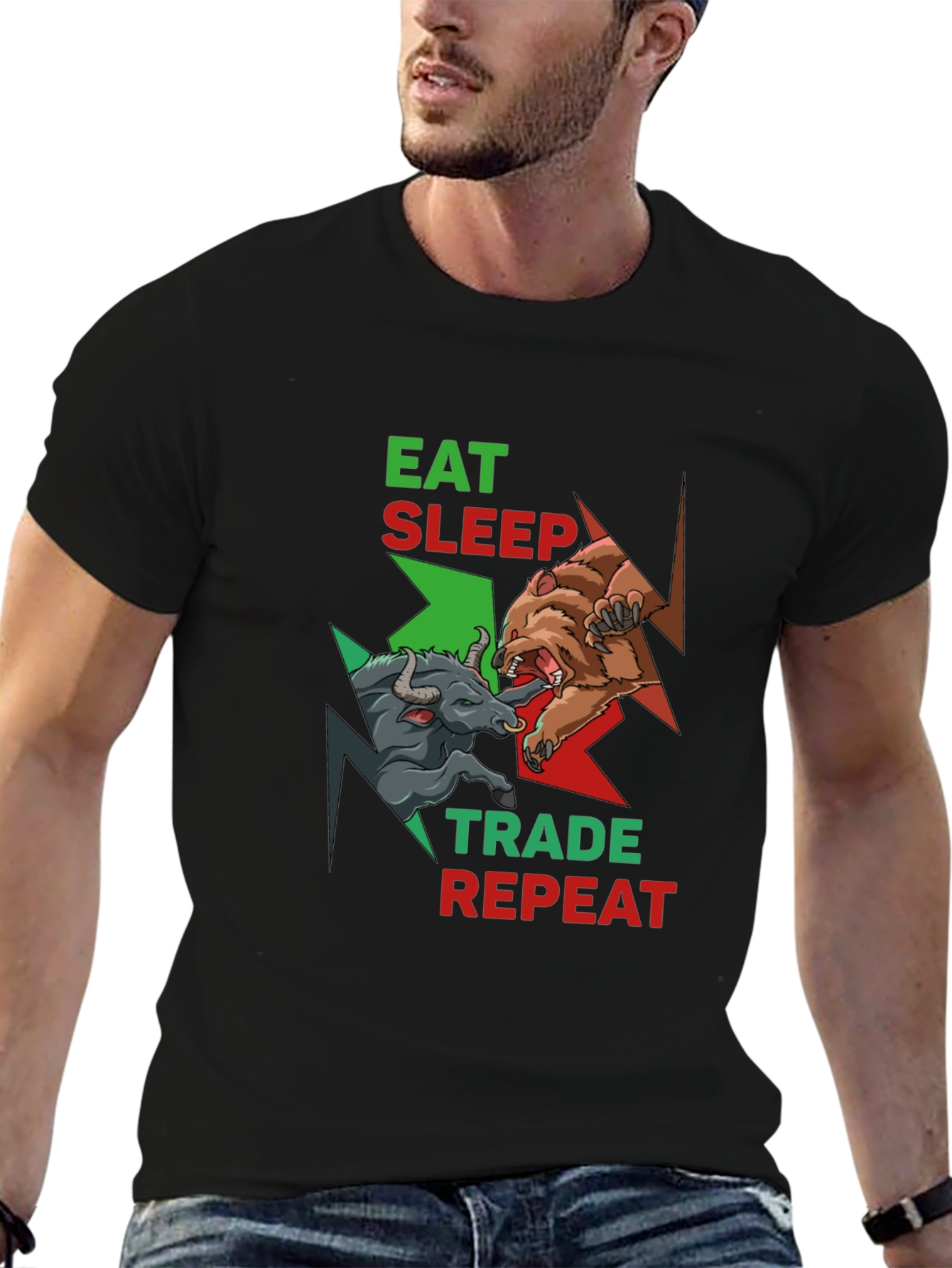 Eat Sleep Trade Repeat T-Shirt