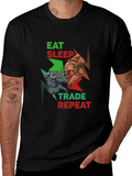 Eat Sleep Trade Repeat T-Shirt