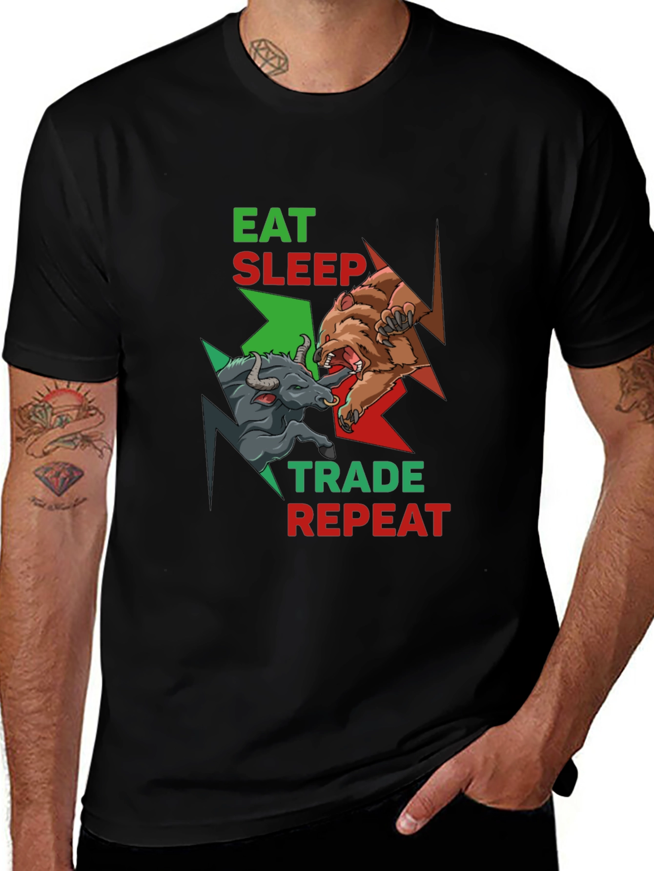 Eat Sleep Trade Repeat T-Shirt