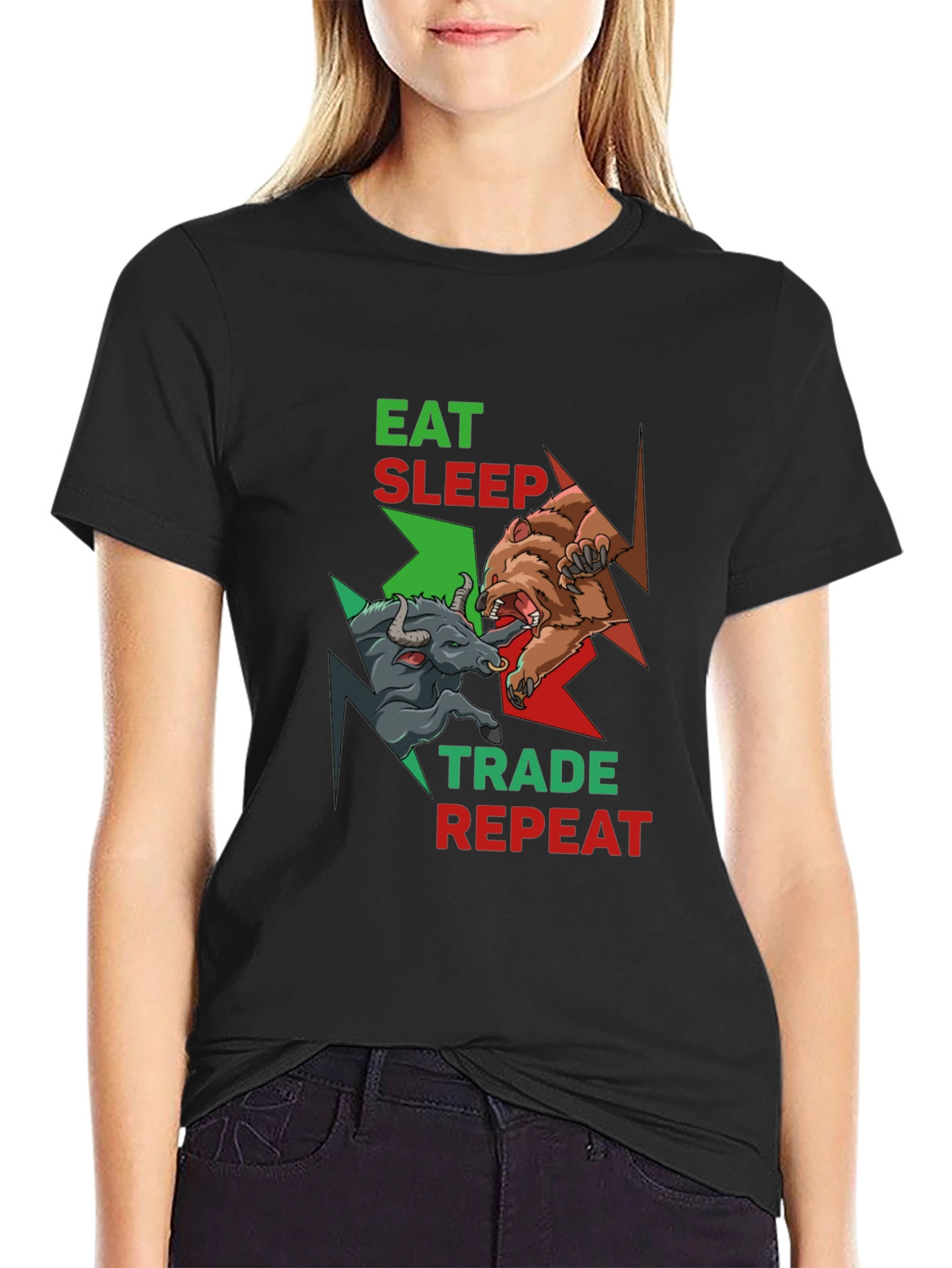 Eat Sleep Trade Repeat T-Shirt