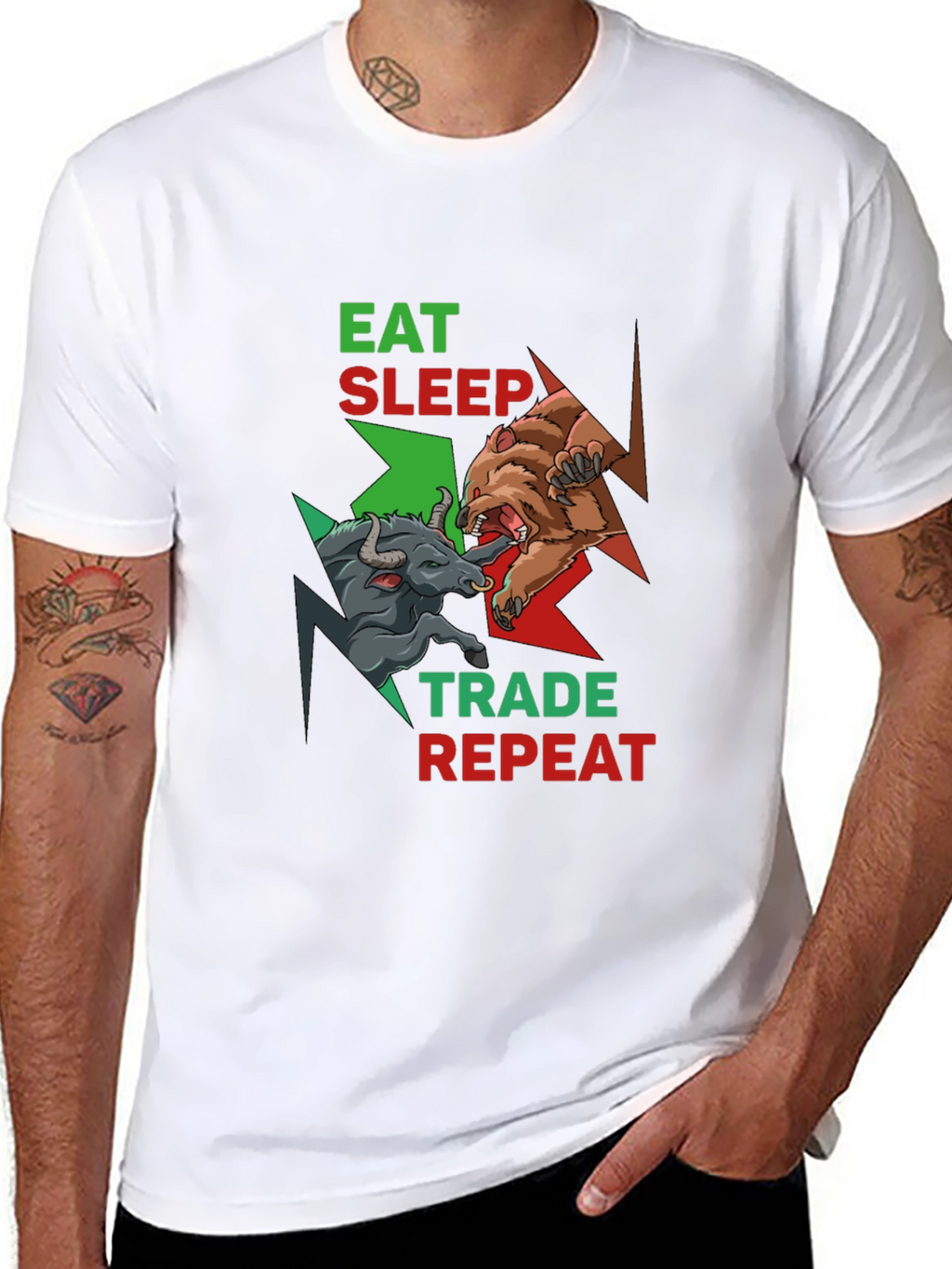 Eat Sleep Trade Repeat T-Shirt