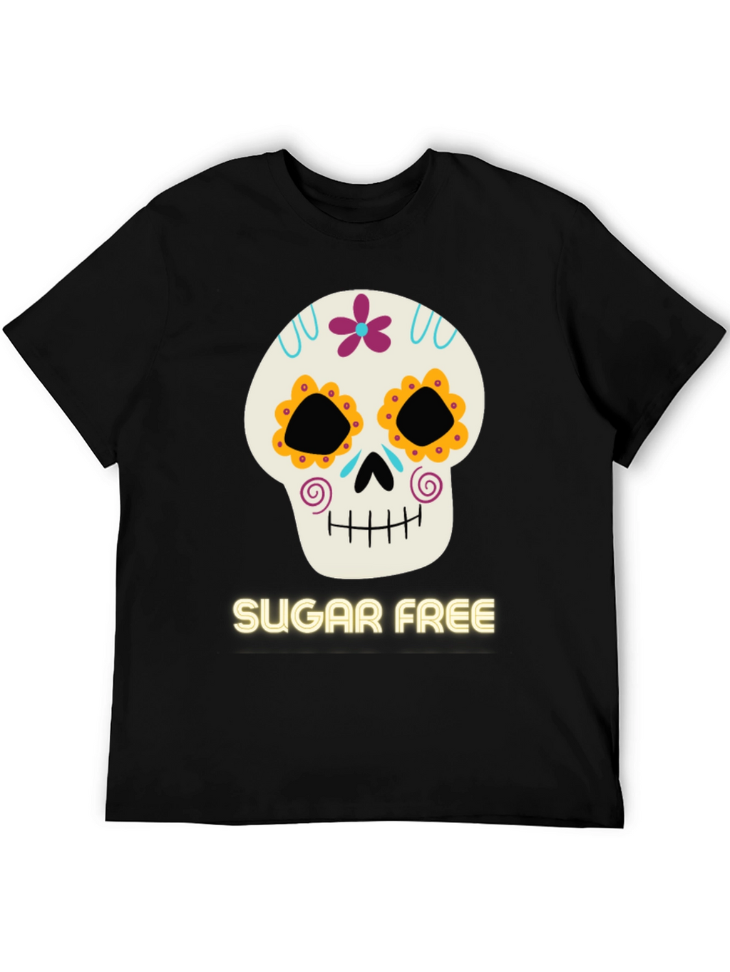 Sugar Free Day of the Dead Graphic Tee
