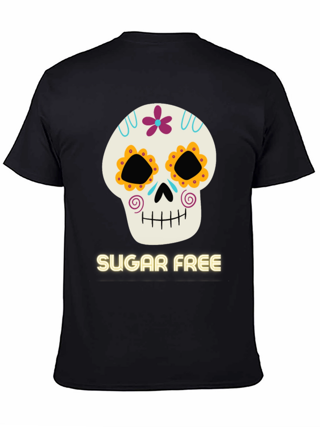 Sugar Free Day of the Dead Graphic Tee