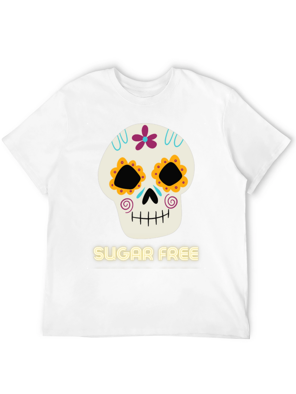 Sugar Free Day of the Dead Graphic Tee