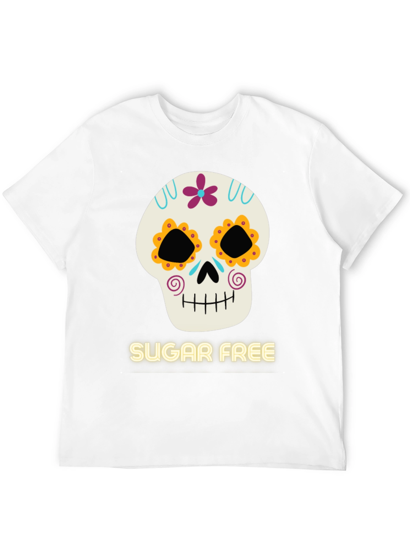Sugar Free Day of the Dead Graphic Tee
