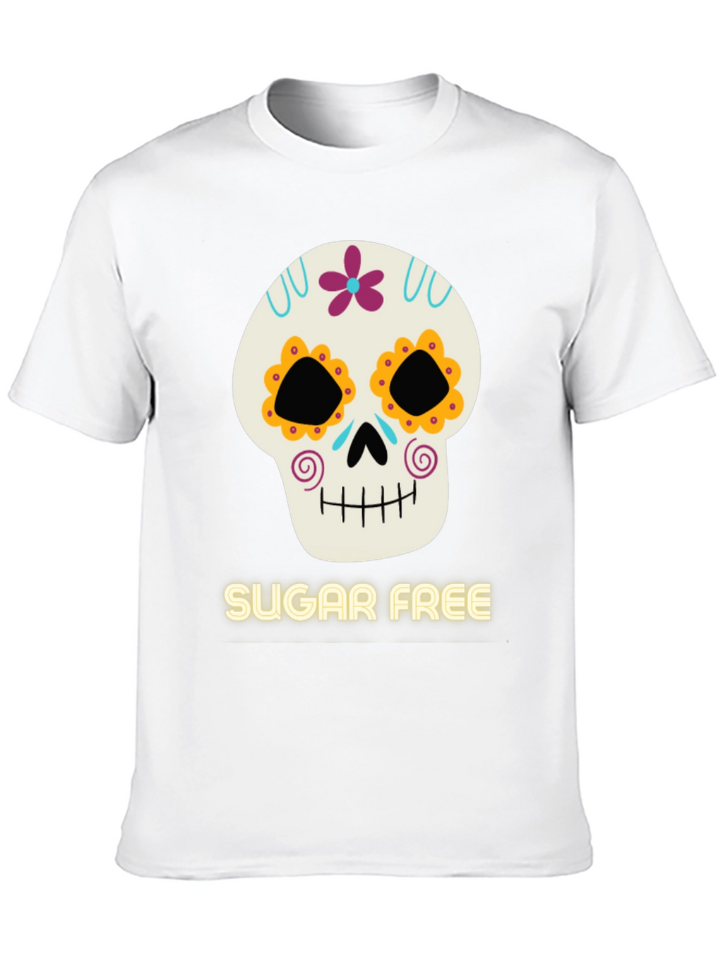 Sugar Free Day of the Dead Graphic Tee