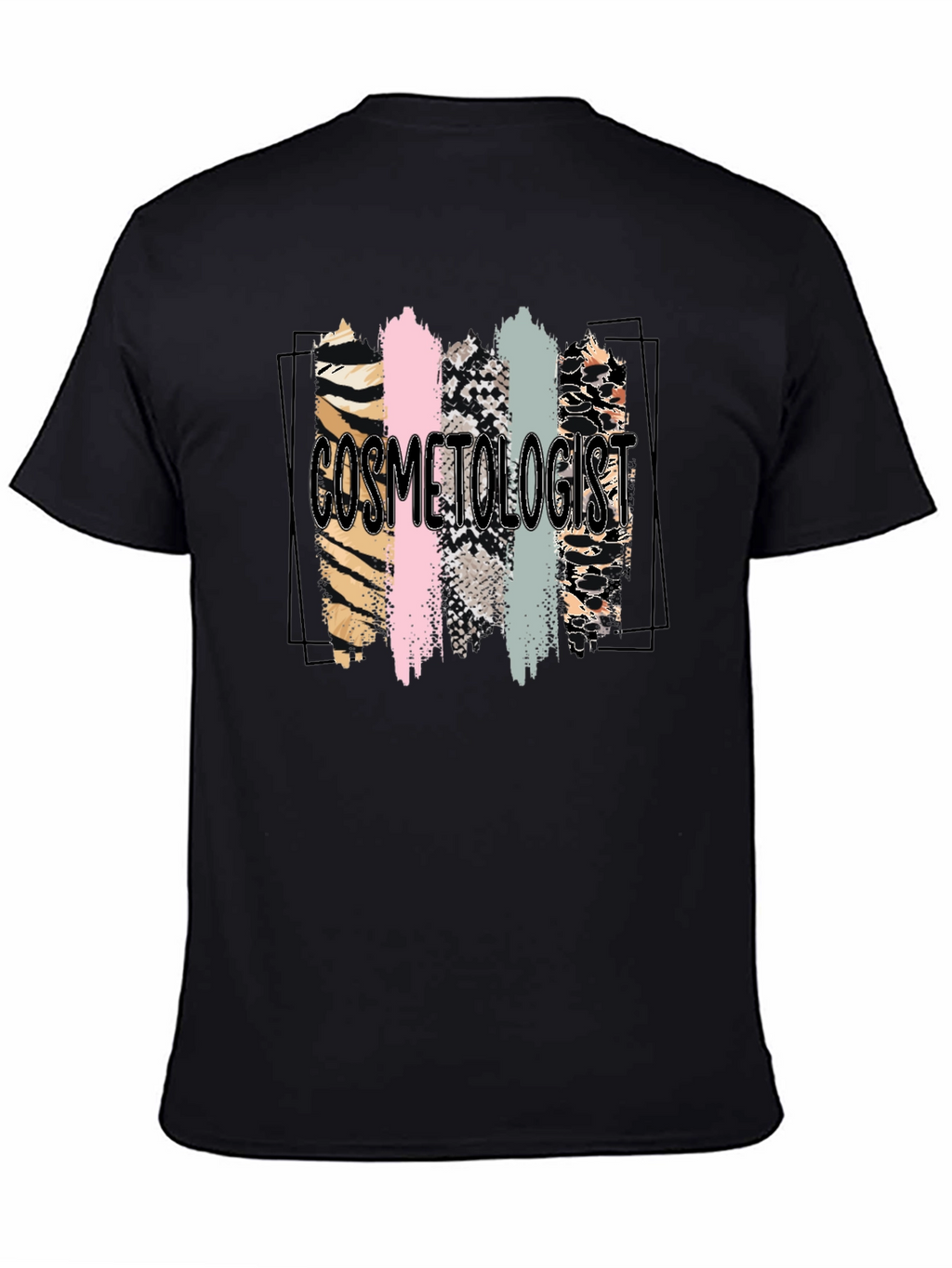 Cosmetologist Animal Print T-Shirt