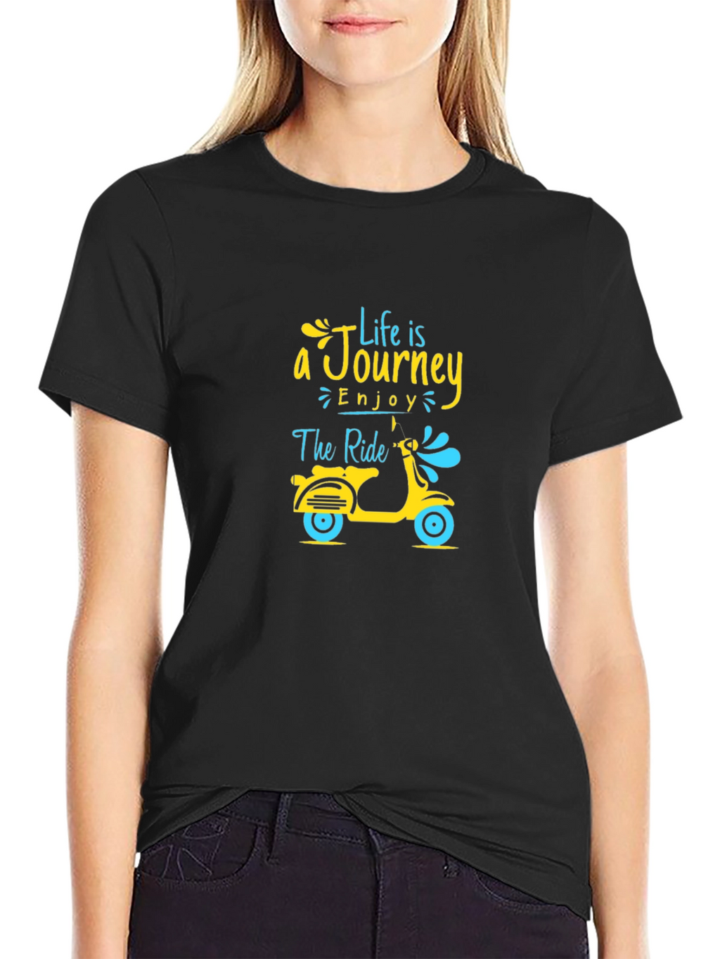 Life is a Journey T-Shirt - Enjoy The Ride
