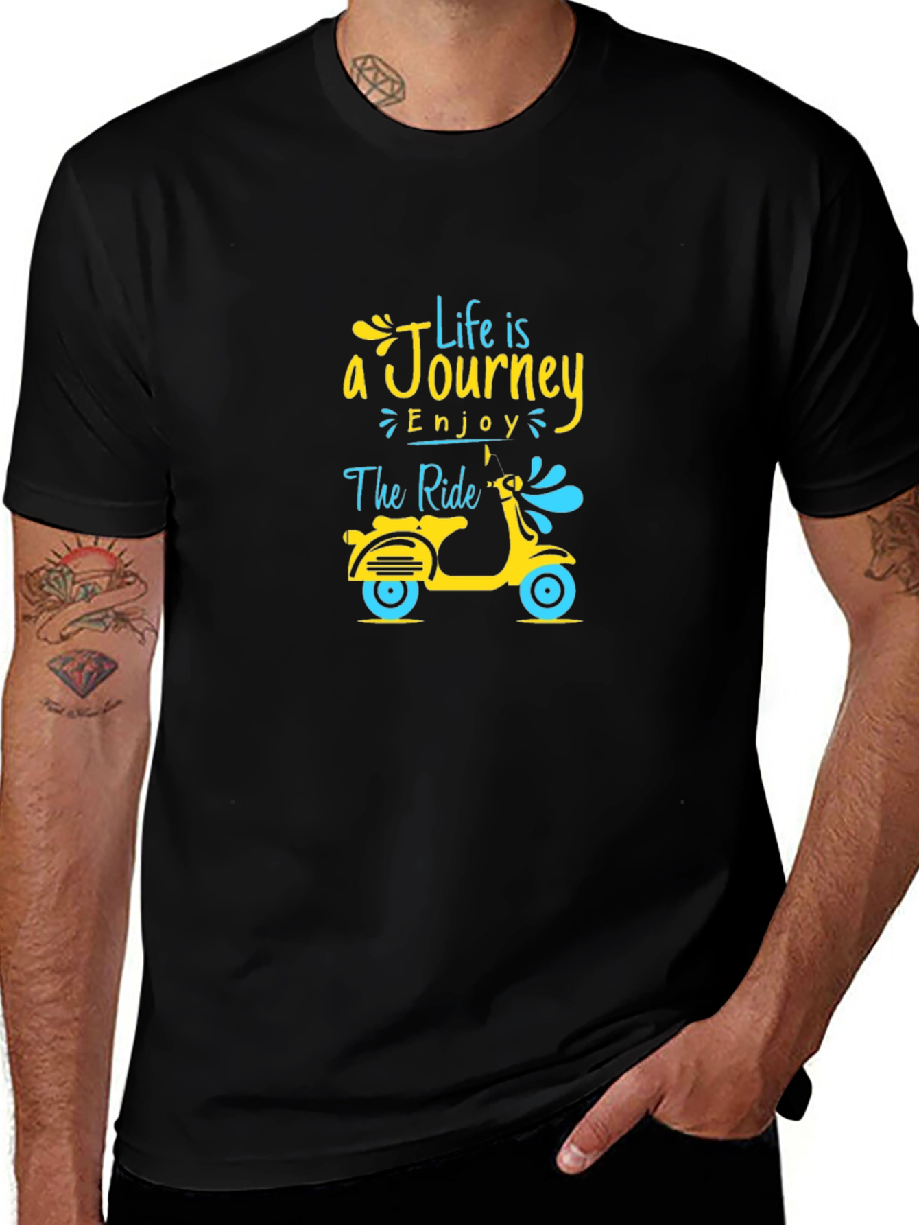 Life is a Journey T-Shirt - Enjoy The Ride