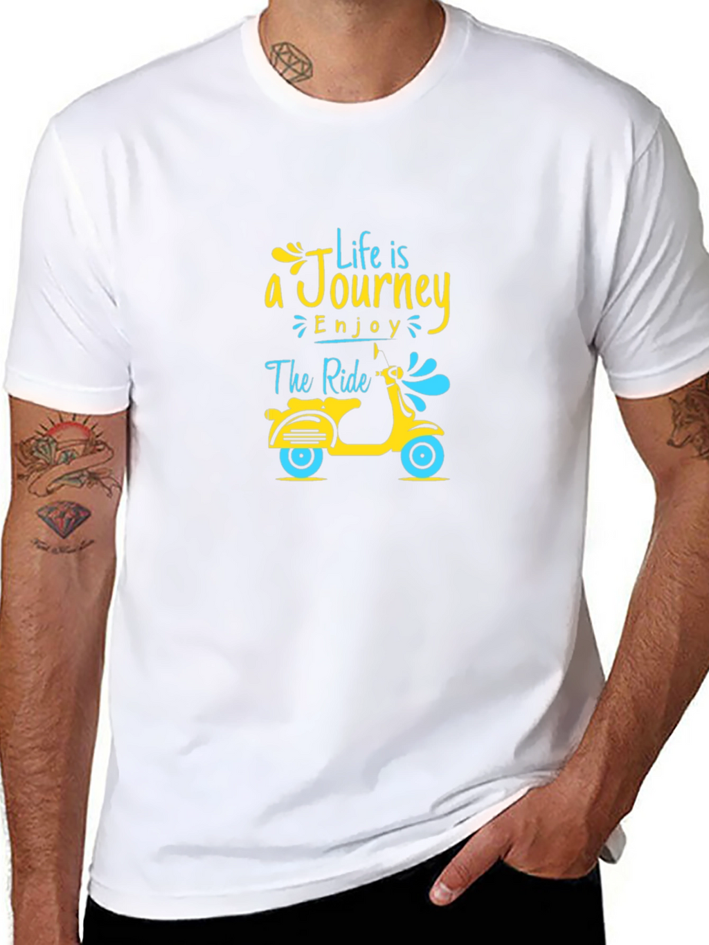 Life is a Journey T-Shirt - Enjoy The Ride