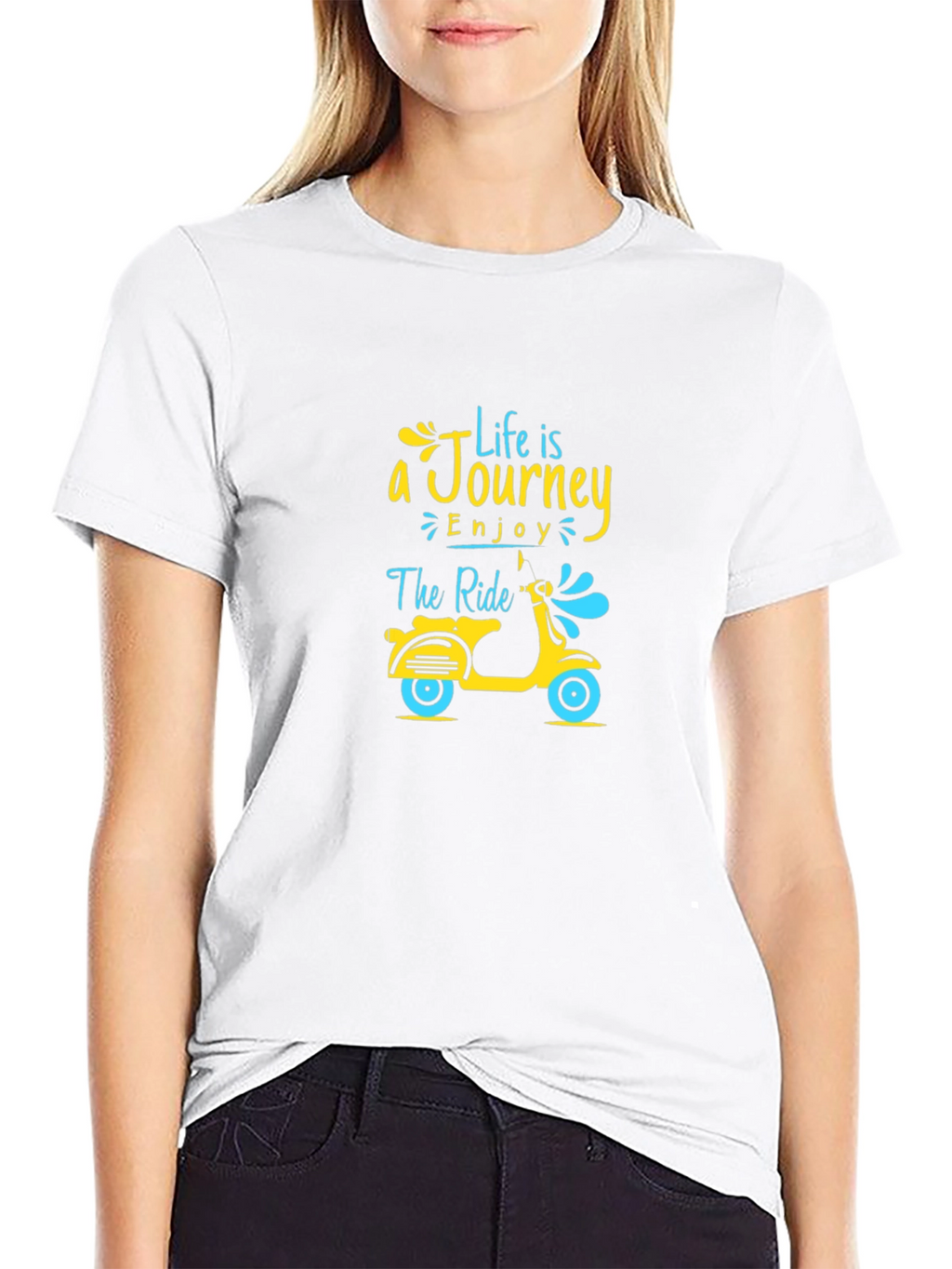 Life is a Journey T-Shirt - Enjoy The Ride