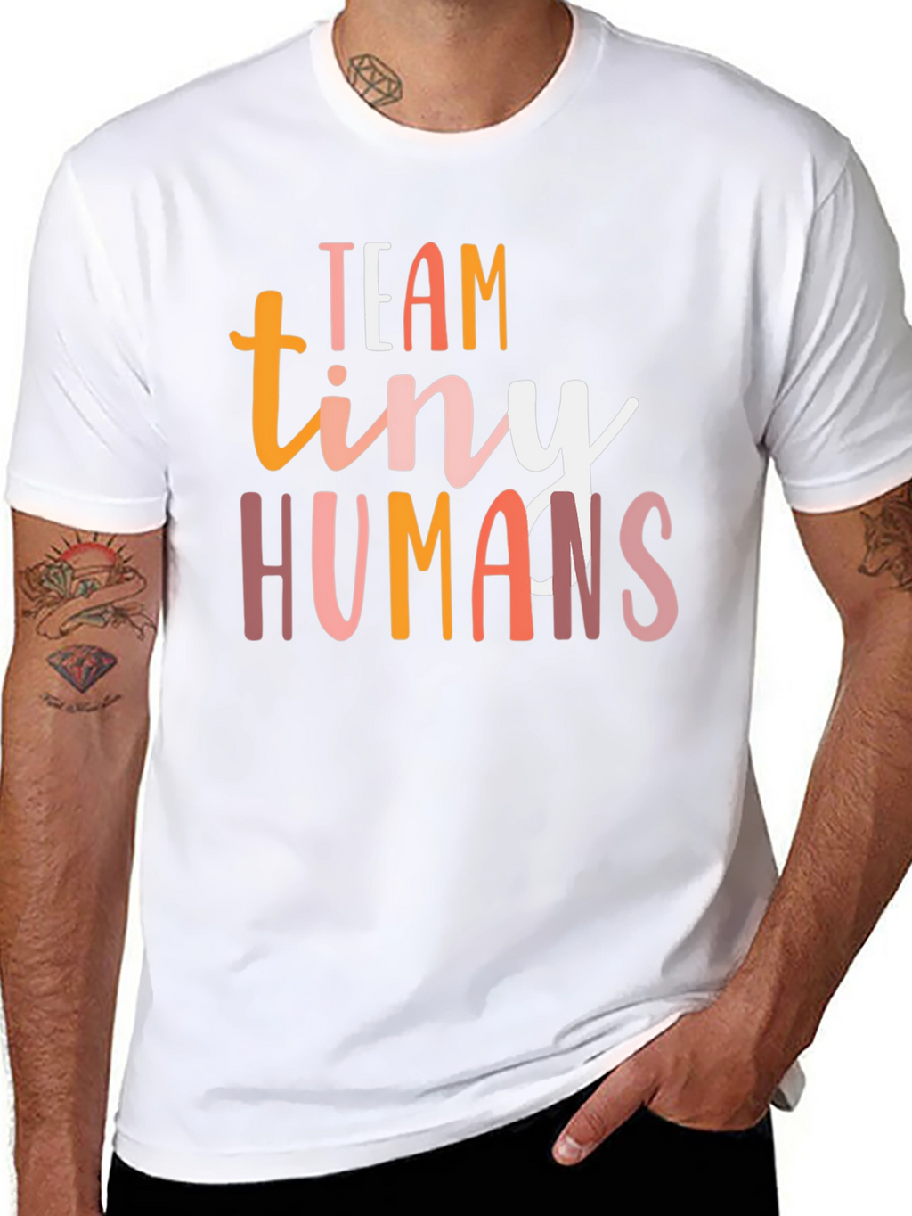 Team Tiny Humans Graphic Tee