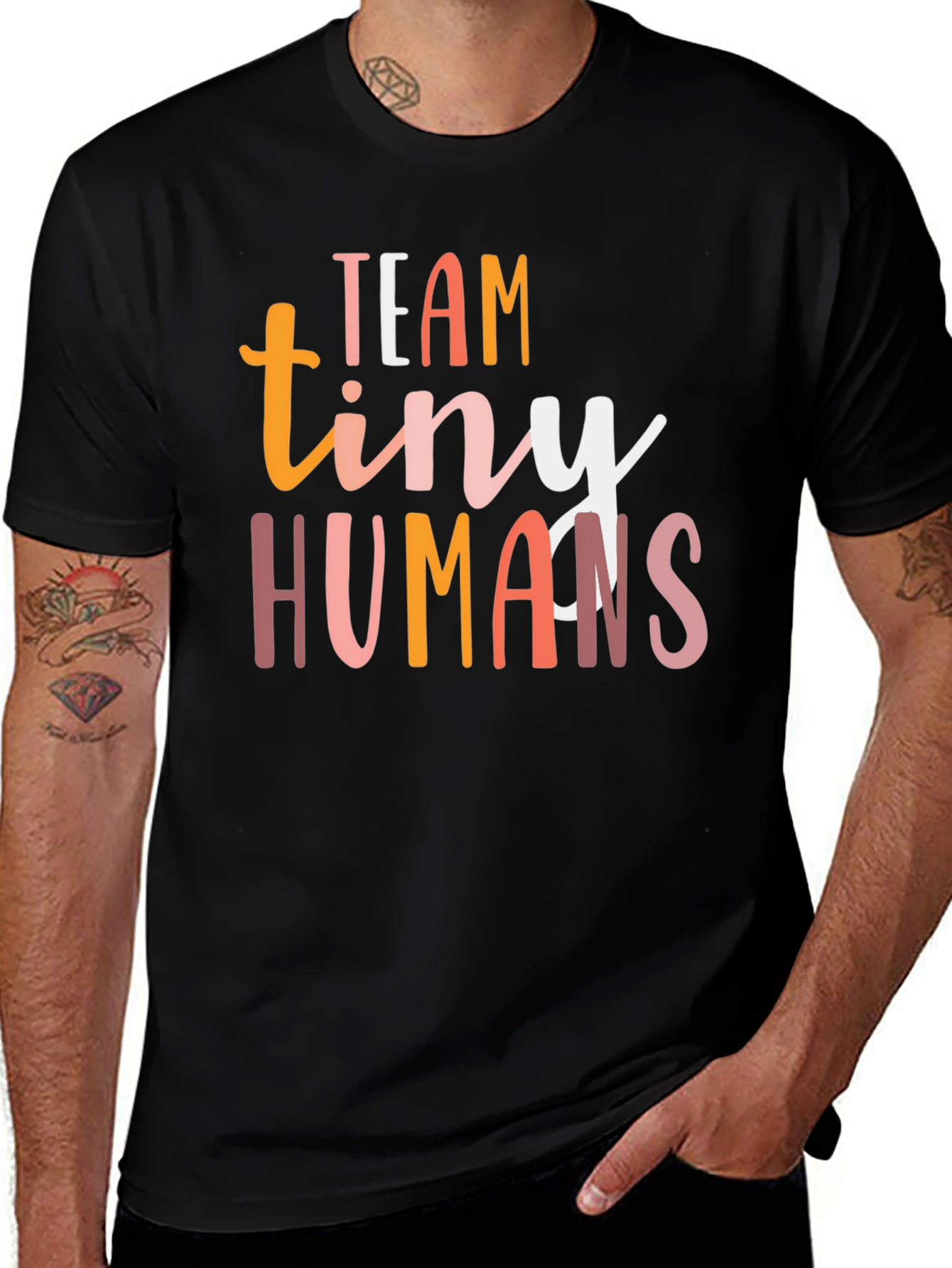 Team Tiny Humans Graphic Tee