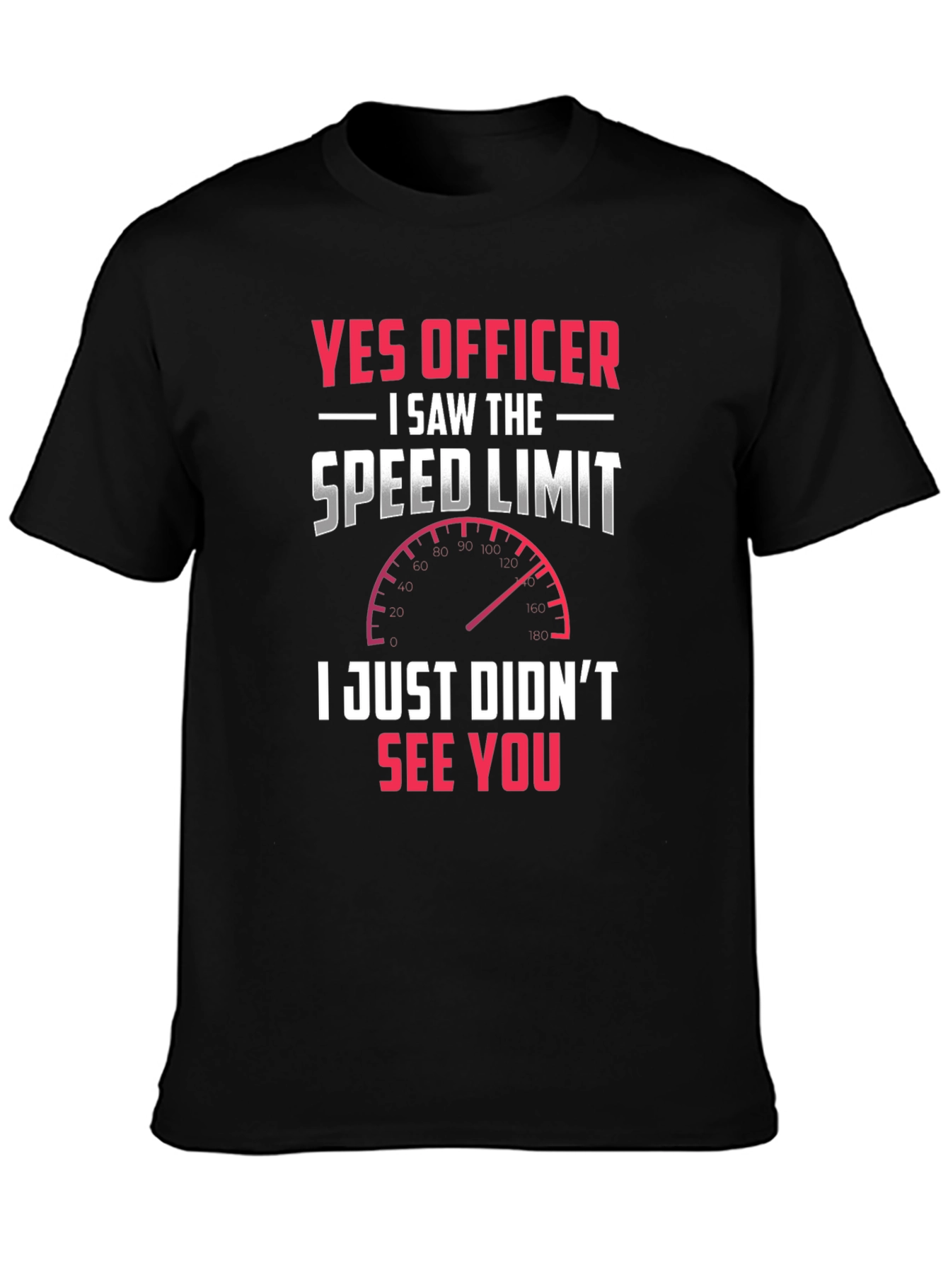 Yes Officer Funny Car Enthusiast T-Shirt