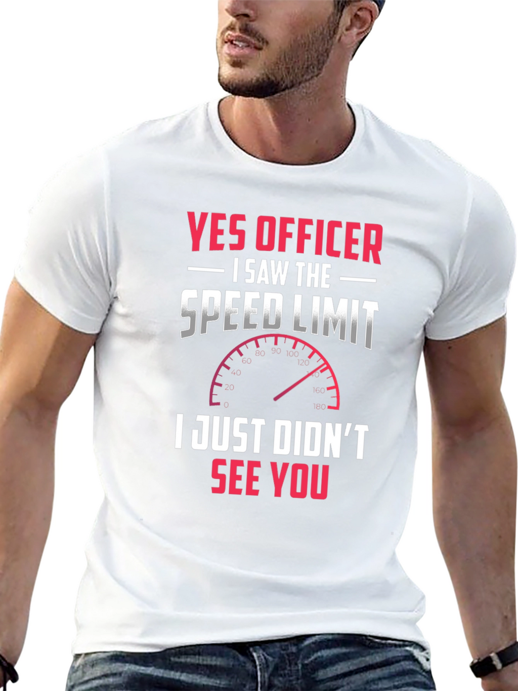 Yes Officer Funny Car Enthusiast T-Shirt