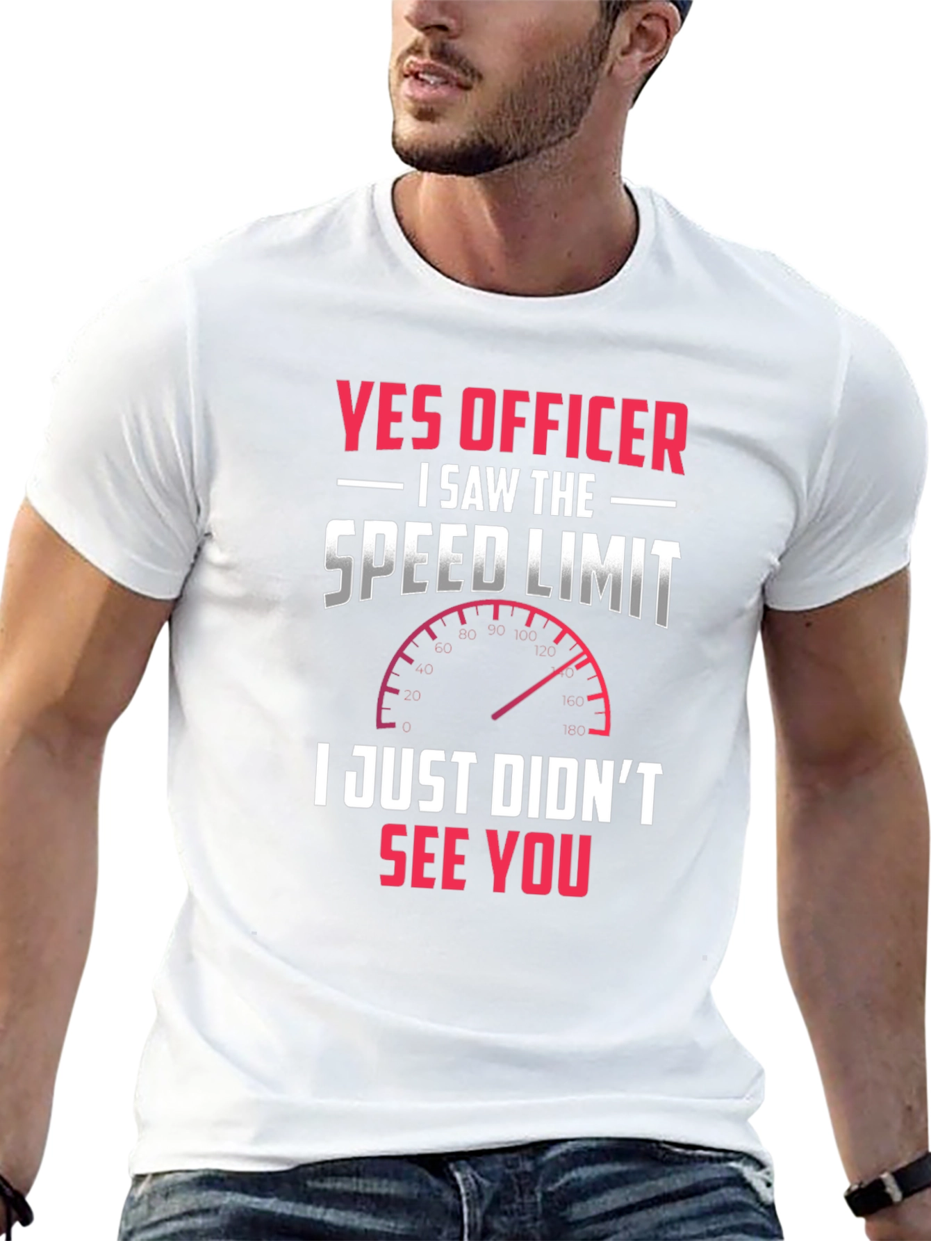 Yes Officer Funny Car Enthusiast T-Shirt