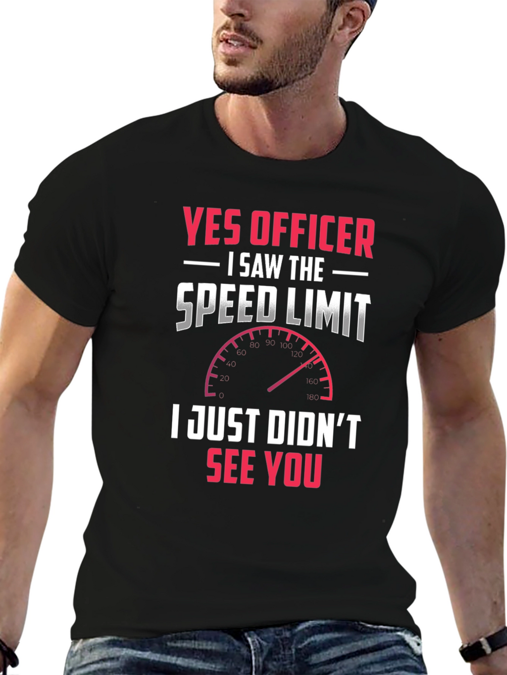 Yes Officer Funny Car Enthusiast T-Shirt