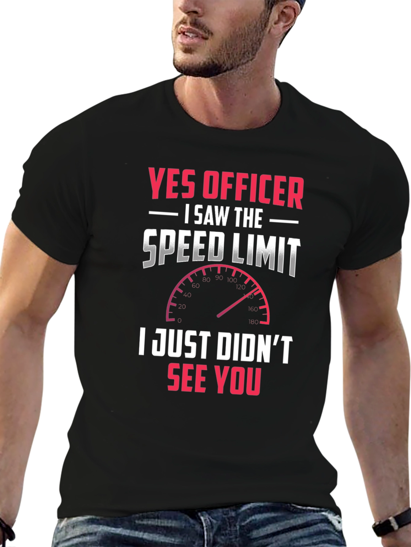 Yes Officer Funny Car Enthusiast T-Shirt