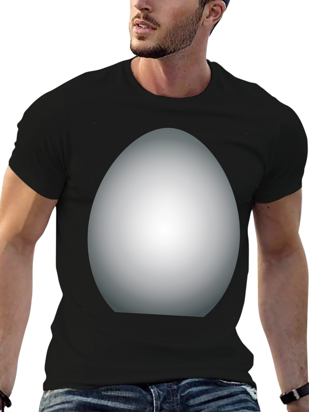 Egg-cellent Black T-Shirt