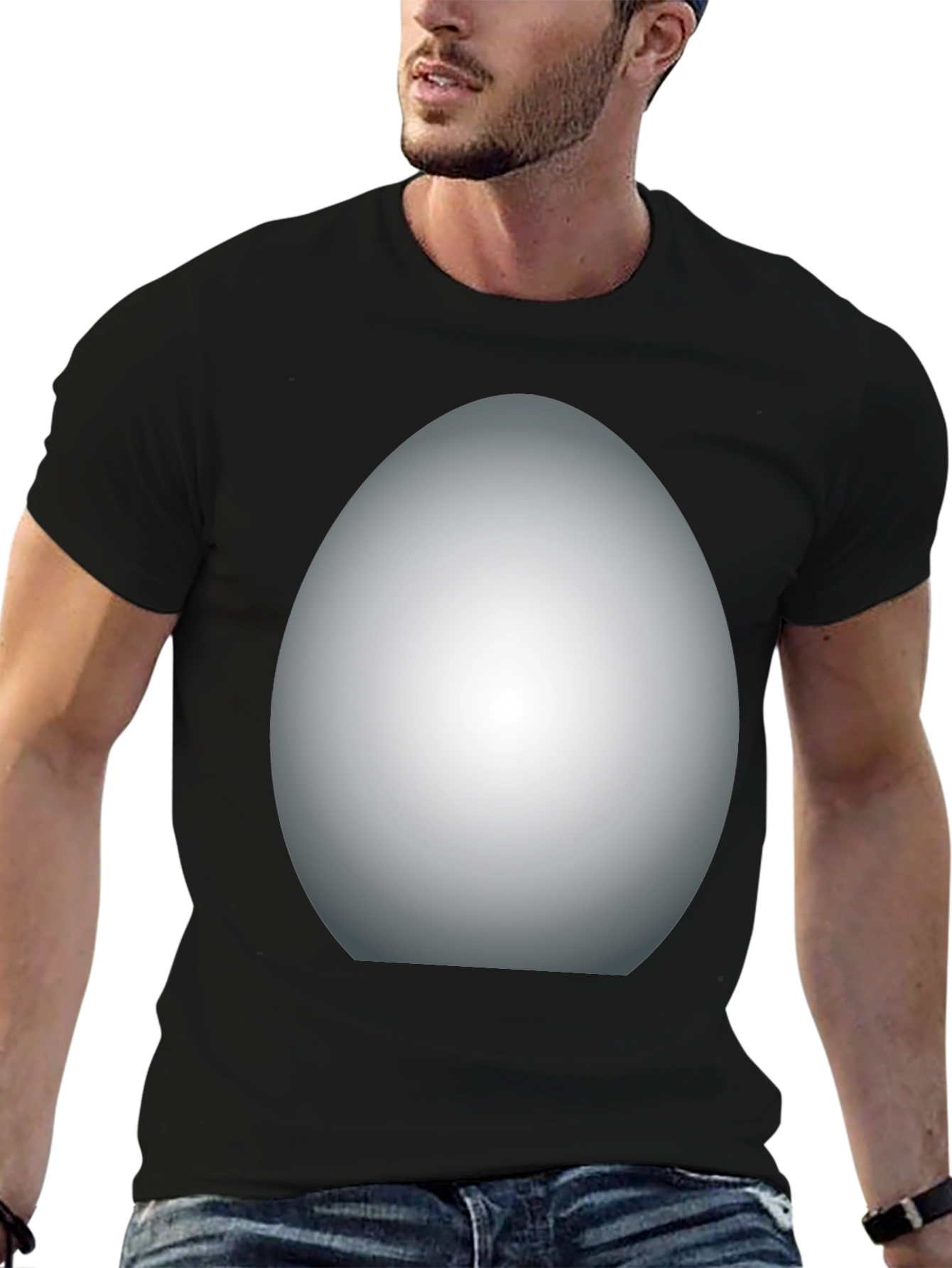 Egg-cellent Black T-Shirt