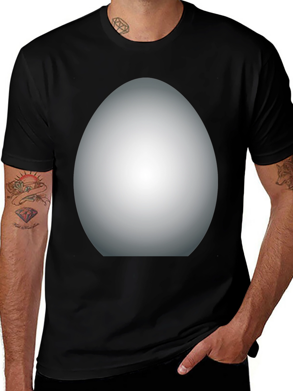 Egg-cellent Black T-Shirt