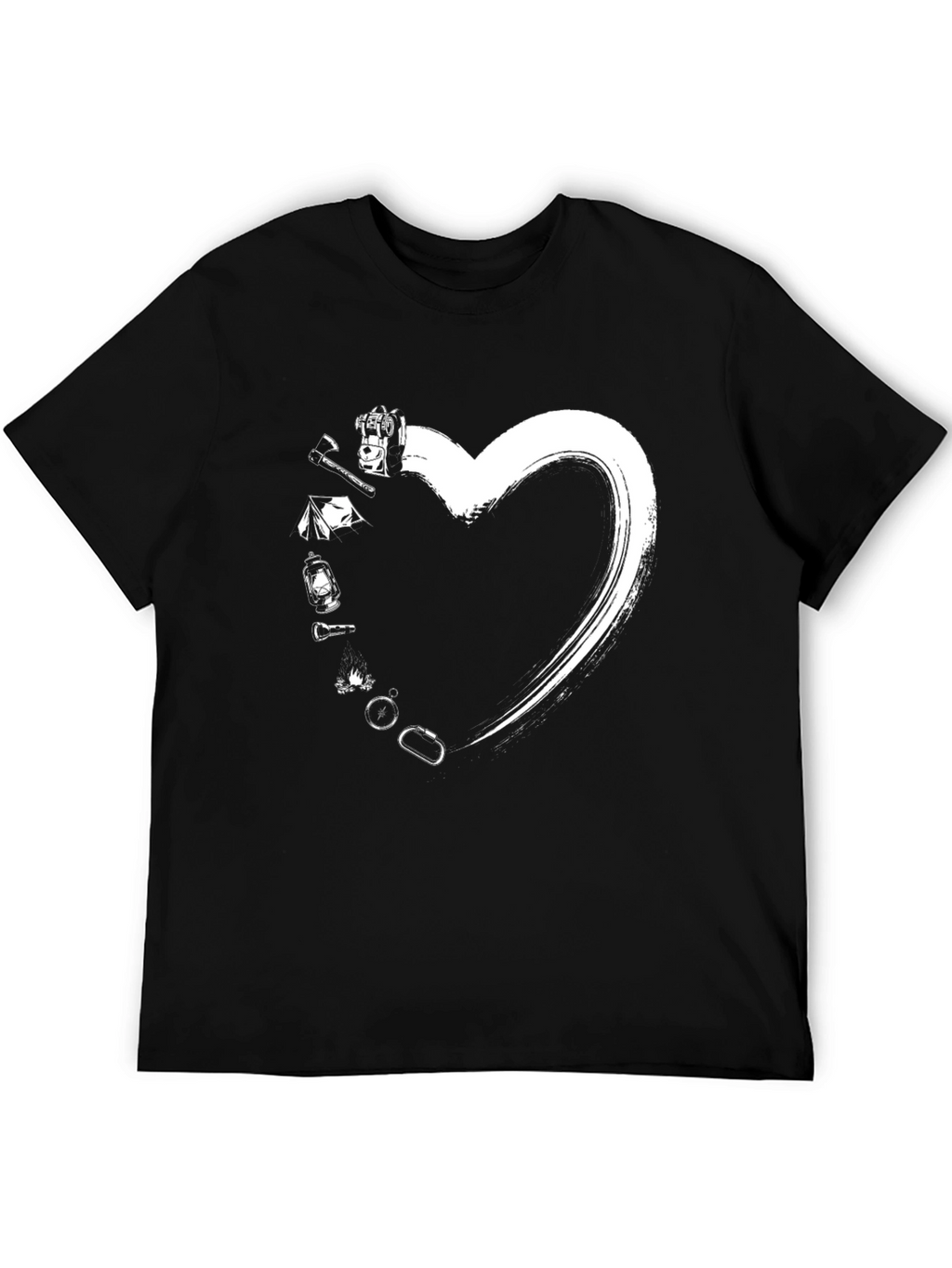 Camping Heart Graphic Tee