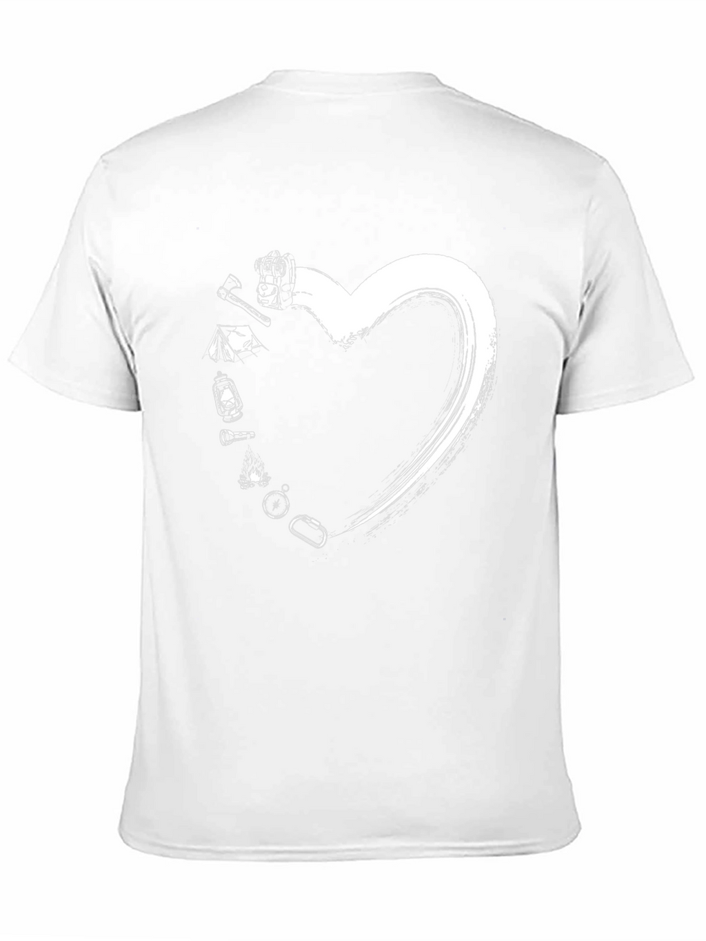 Camping Heart Graphic Tee