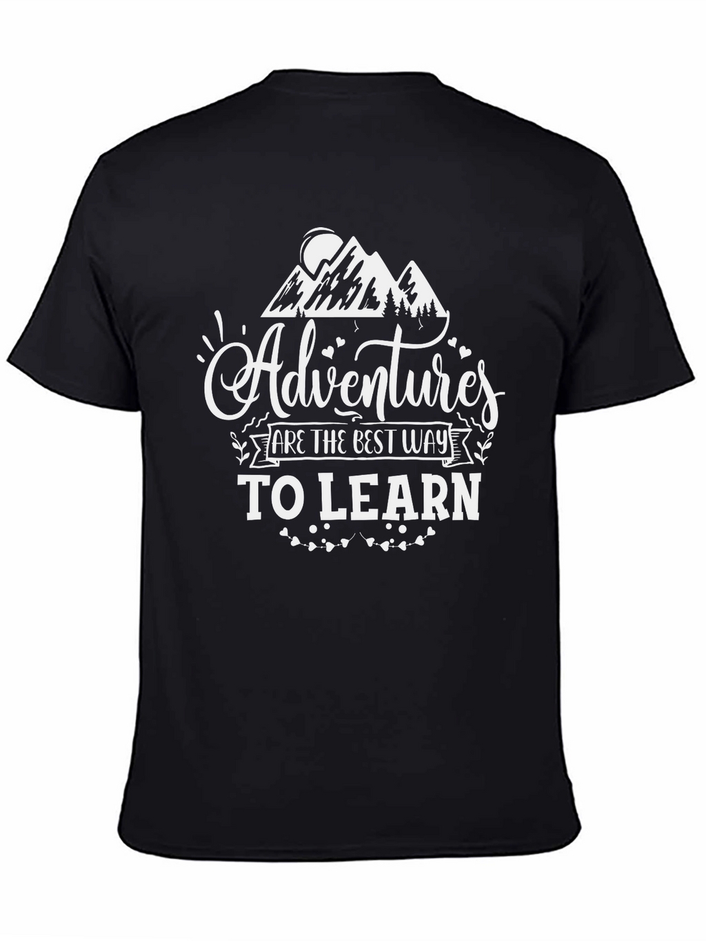 Adventure Seeker Black T-Shirt