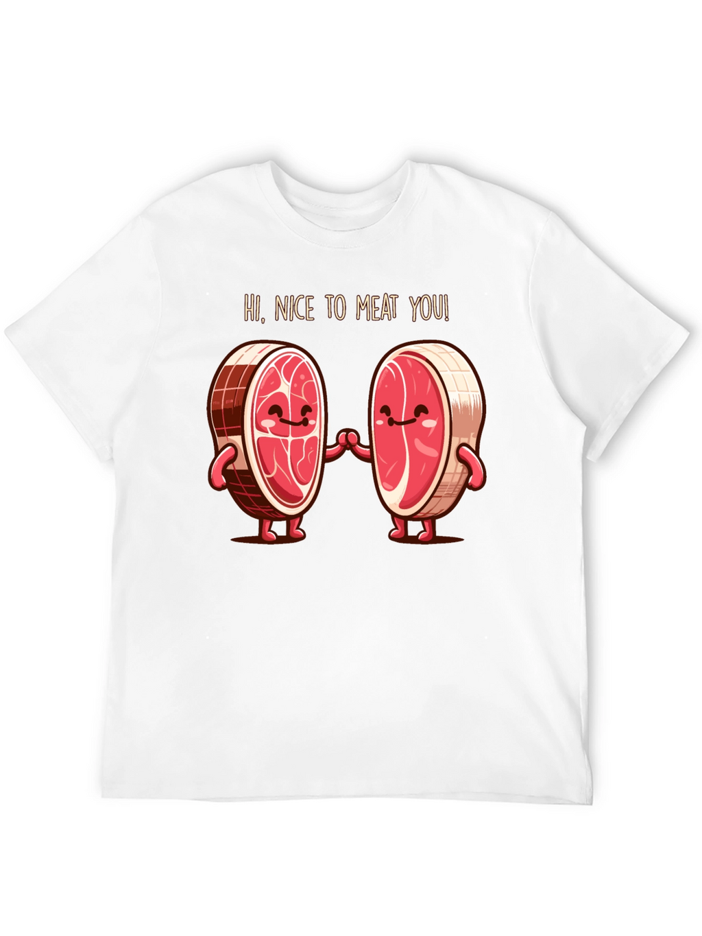Funny Nice To Meat You Graphic T-Shirt