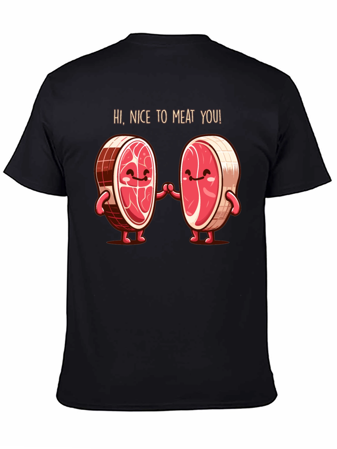 Funny Nice To Meat You Graphic T-Shirt