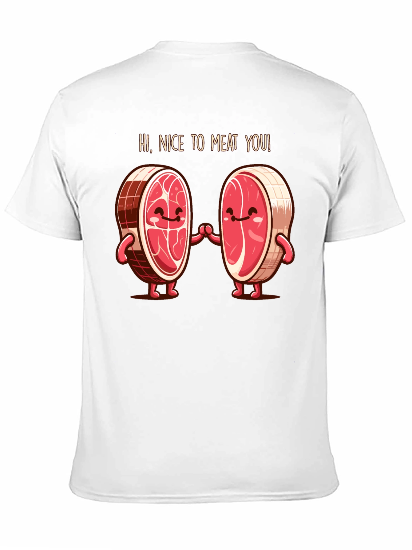 Funny Nice To Meat You Graphic T-Shirt
