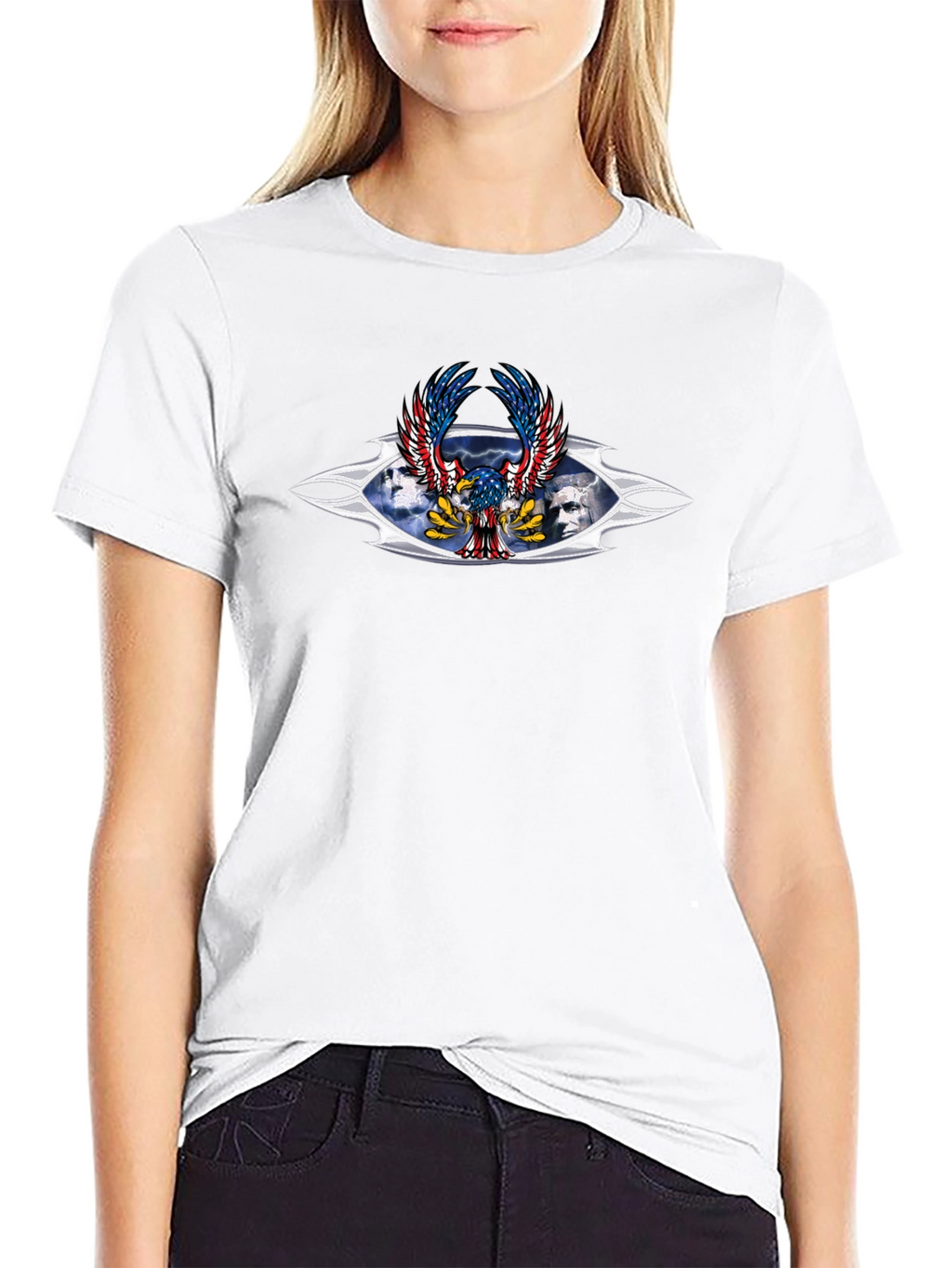 American Eagle & Presidents Graphic T-Shirt