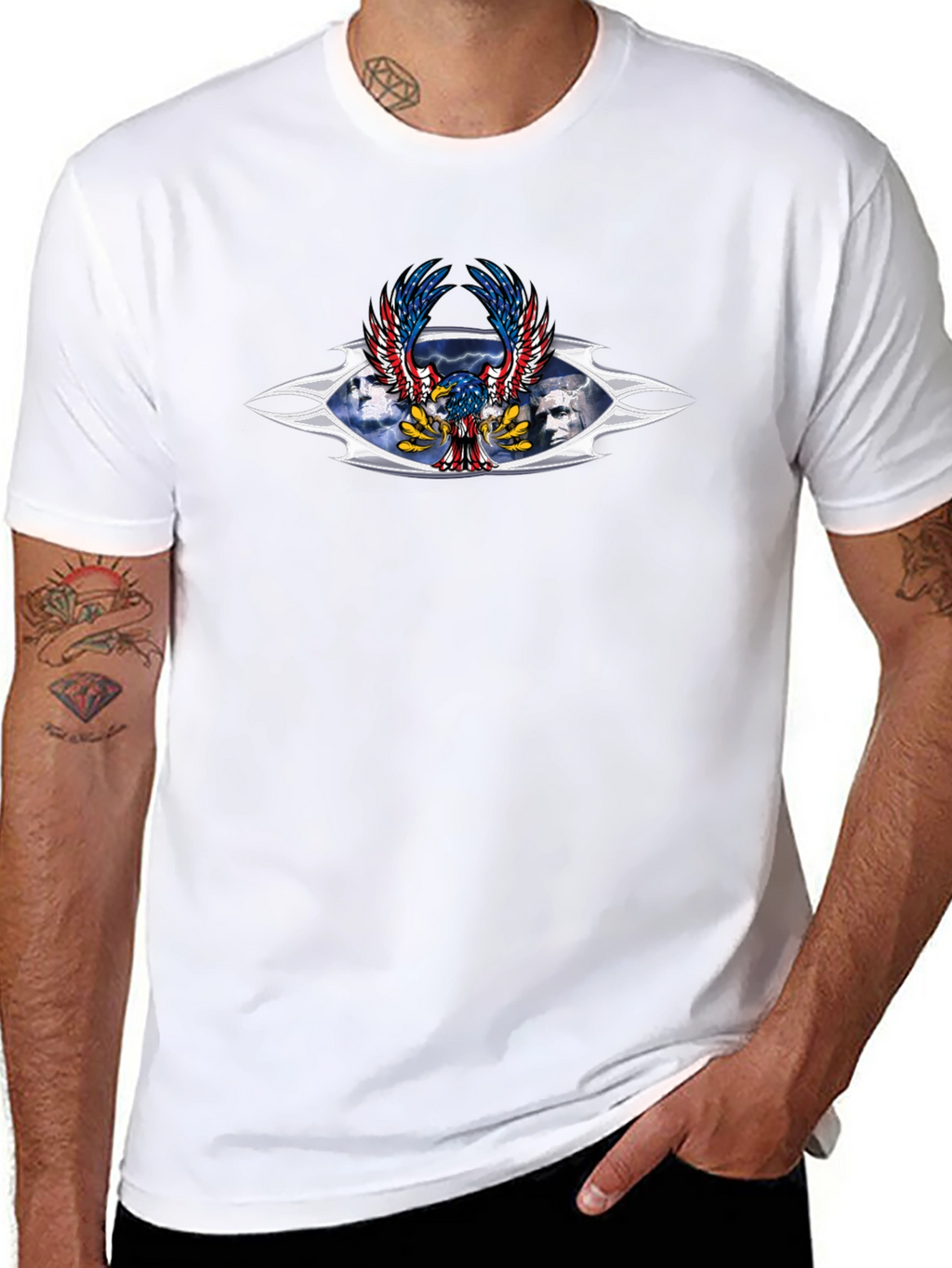 American Eagle & Presidents Graphic T-Shirt