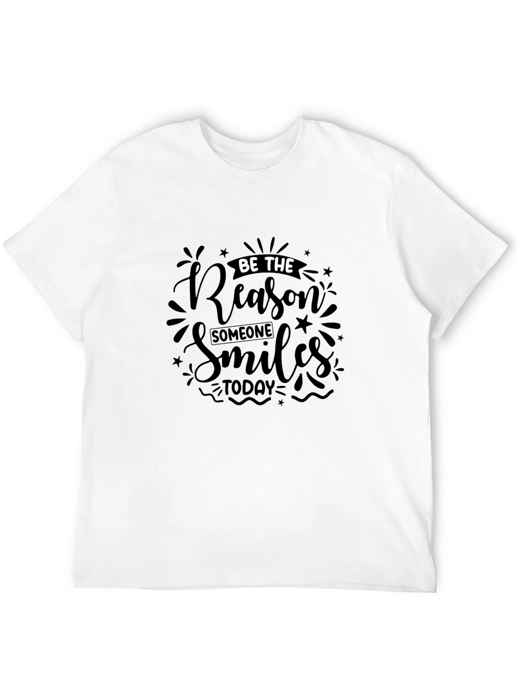 Be The Reason Smiles T-Shirt - Black