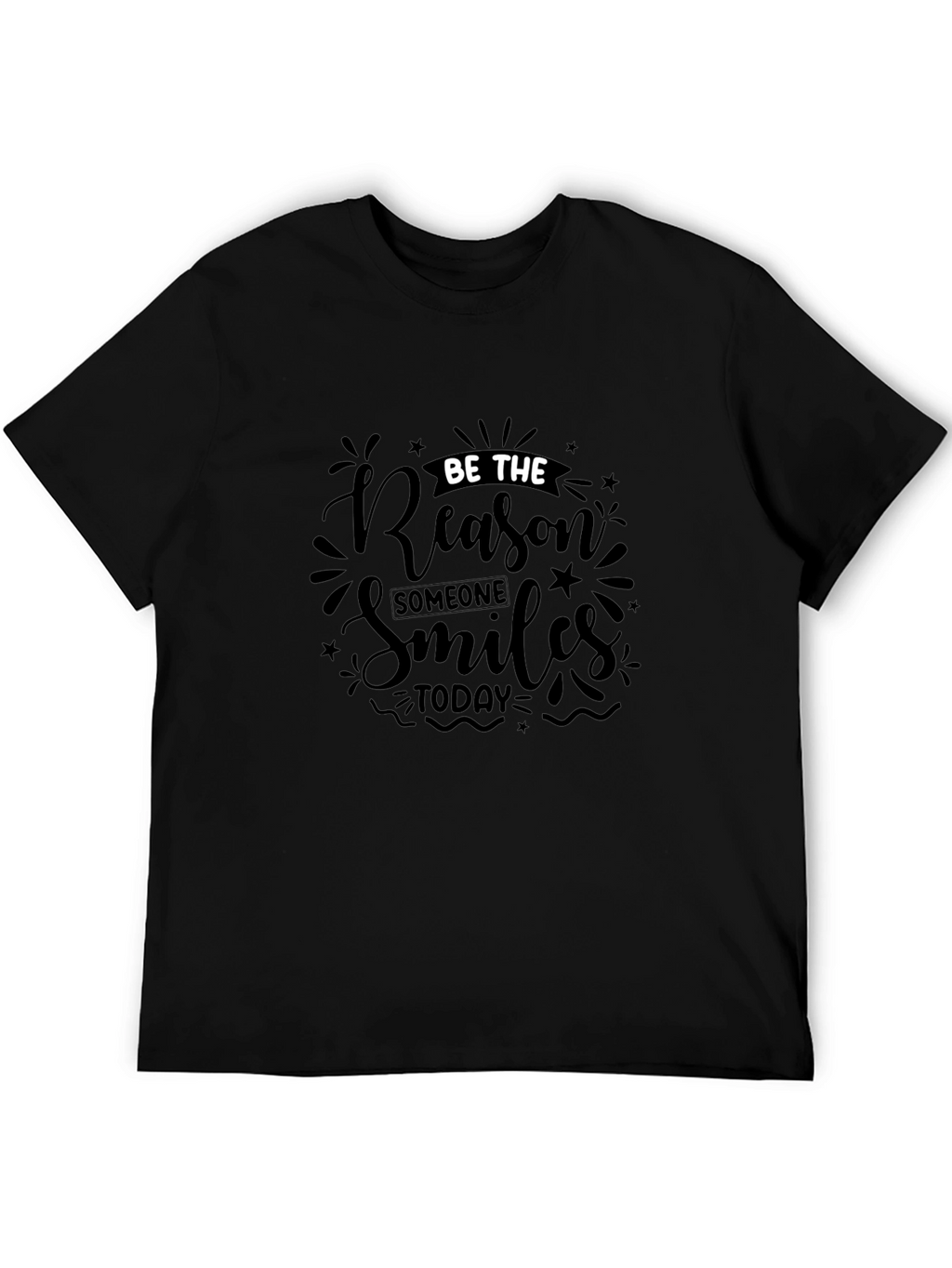 Be The Reason Smiles T-Shirt - Black