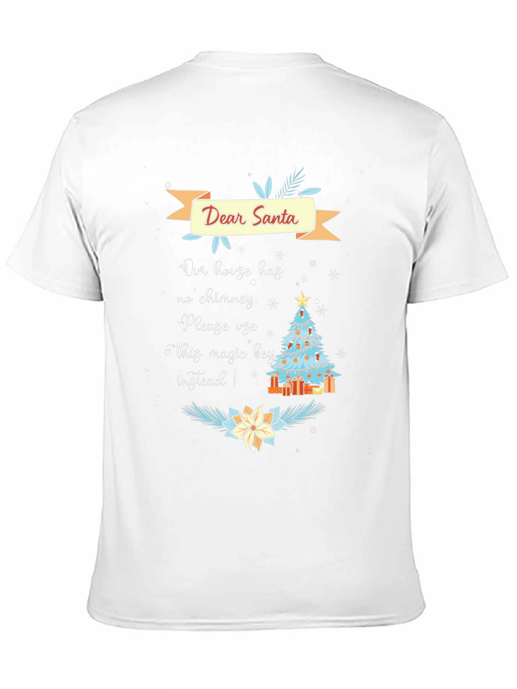 Dear Santa Magic Key Christmas T-Shirt