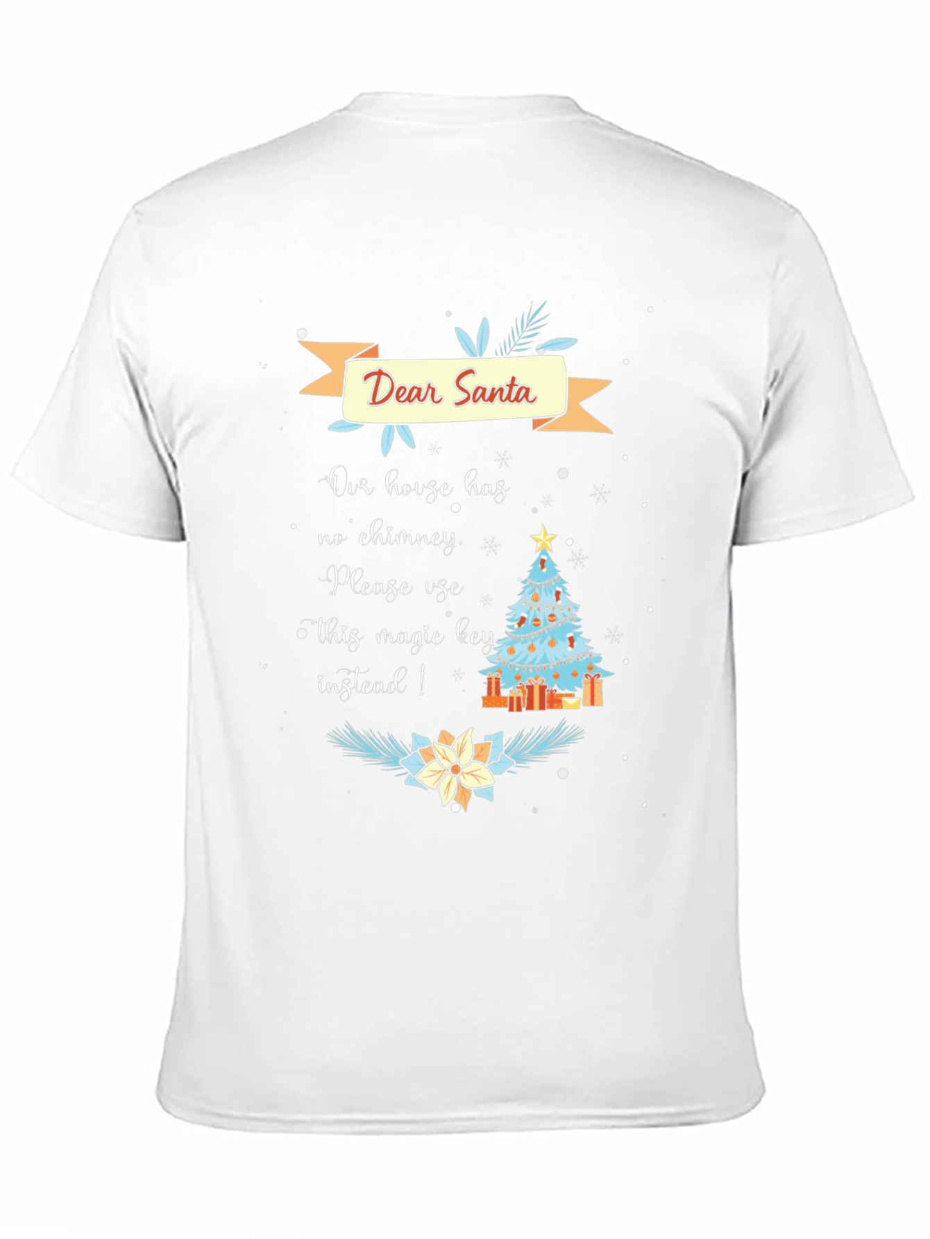 Dear Santa Magic Key Christmas T-Shirt