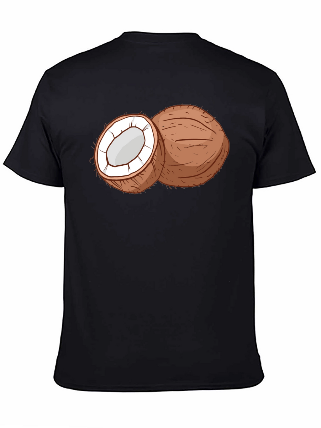 Coconut Graphic Tee - Tropical Fruit T-Shirt