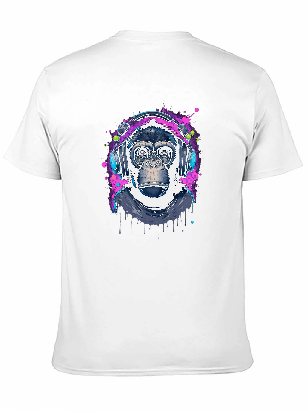 Cool Ape DJ Graphic T-Shirt