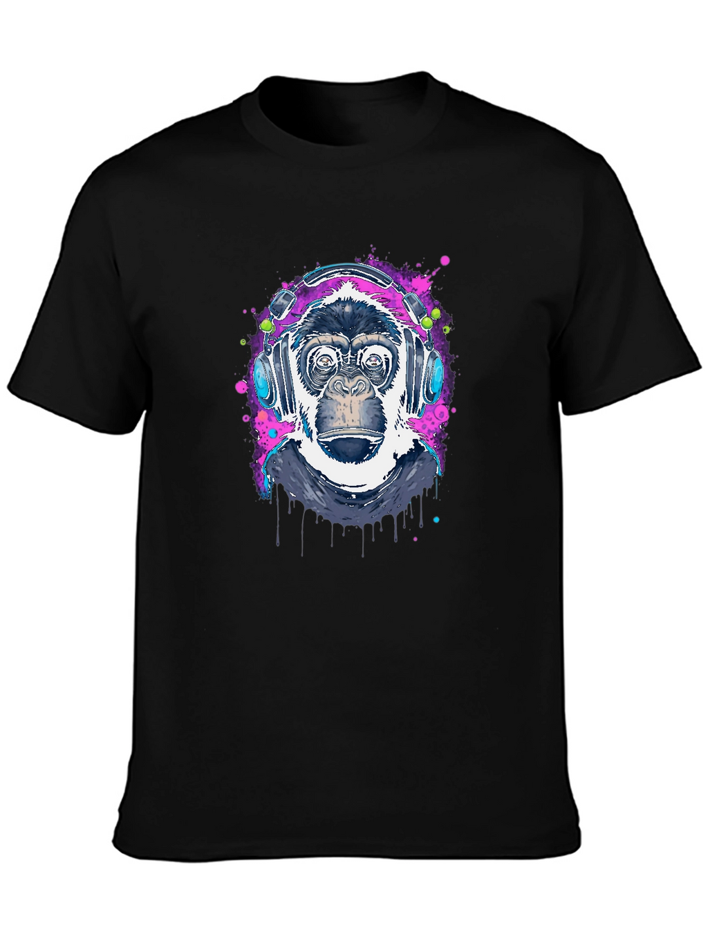 Cool Ape DJ Graphic T-Shirt