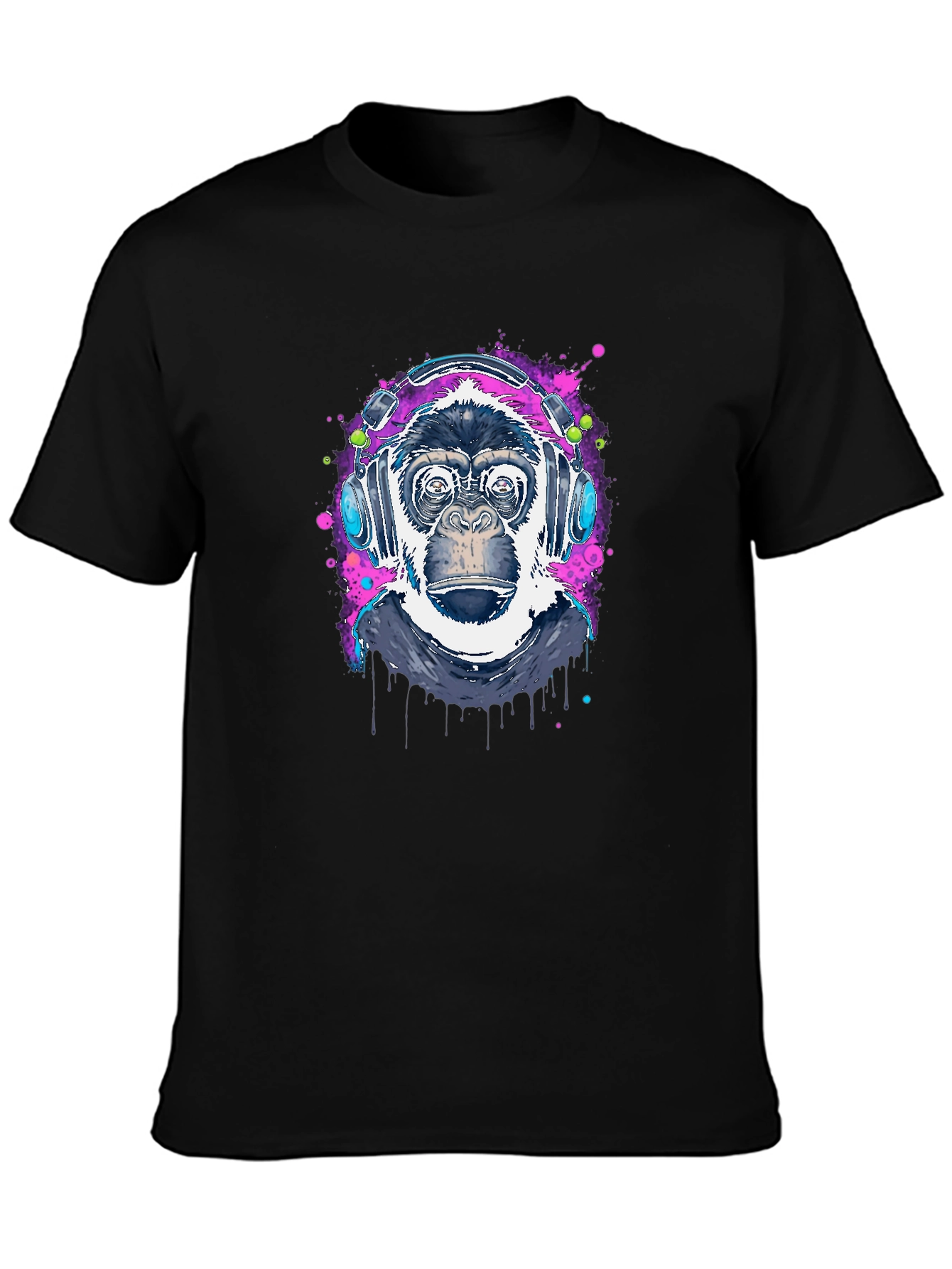 Cool Ape DJ Graphic T-Shirt